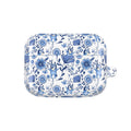 Blue Heeler Dog Charming Floral AirPod Case