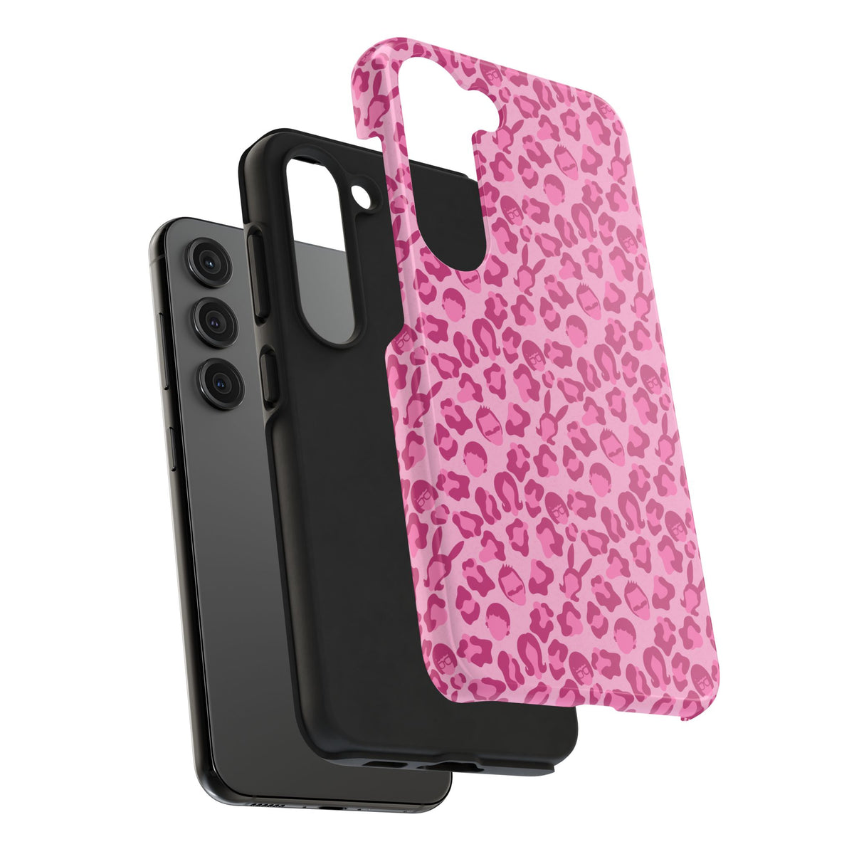 Pink Leopard Print Belchers Phone Case (iPhone, Samsung) Not MagSafe!