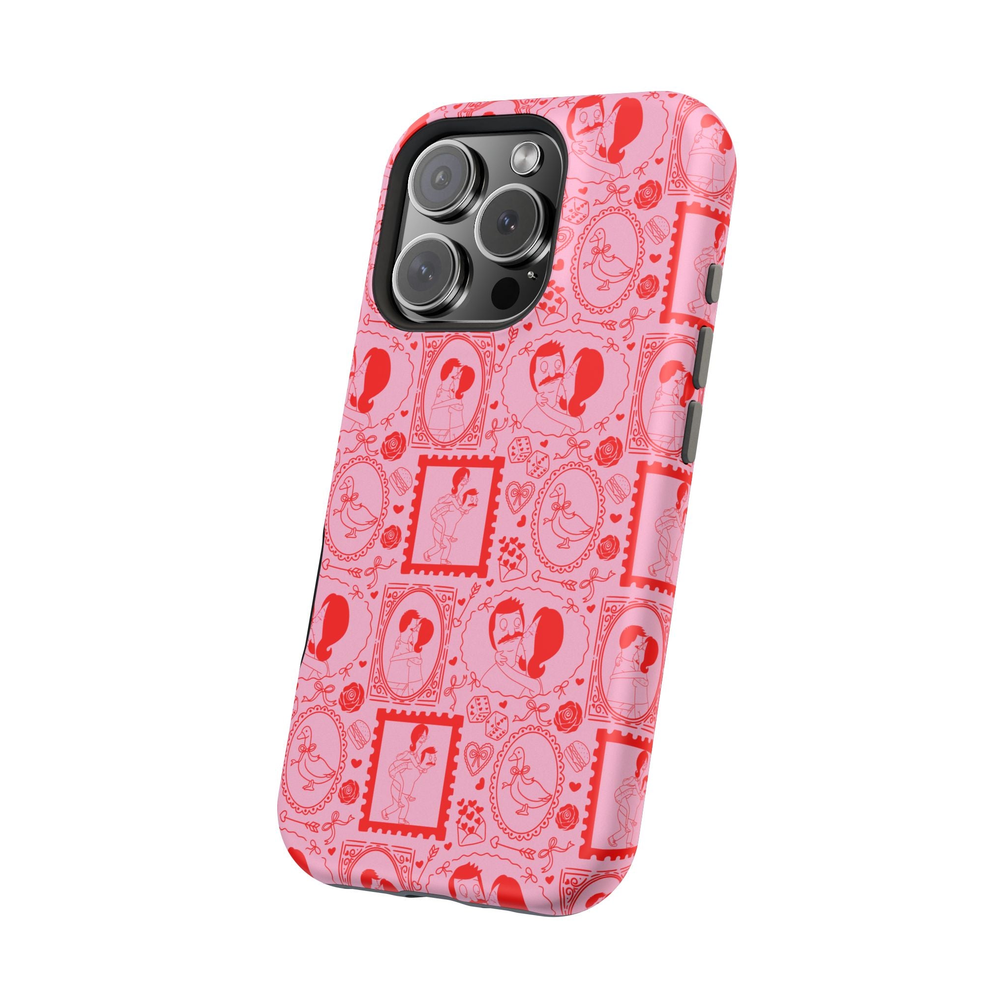 Linda & Bob Valentine's iPhone Case – Magnetic Impact-Resistant PINK