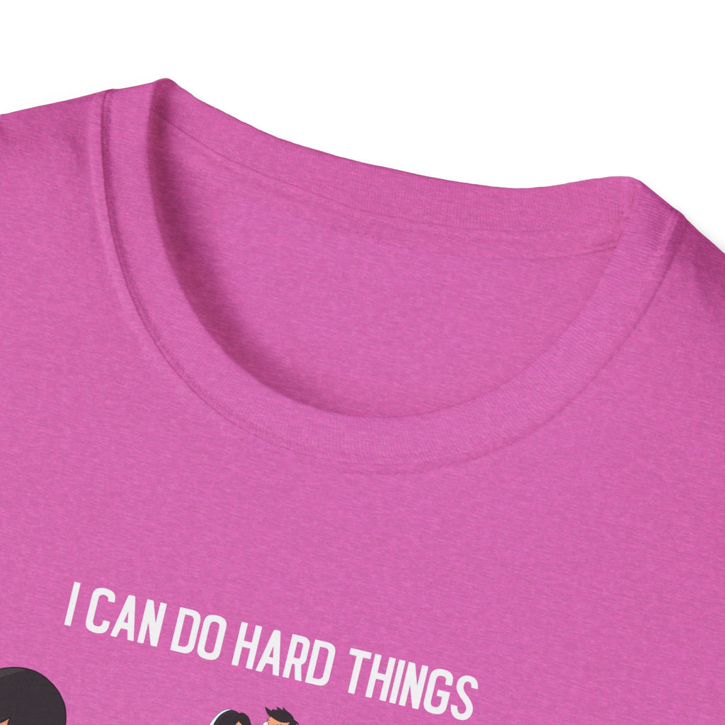 Bob's Burgers Inspired I Can Do Hard Things Unisex Softstyle T-Shirt