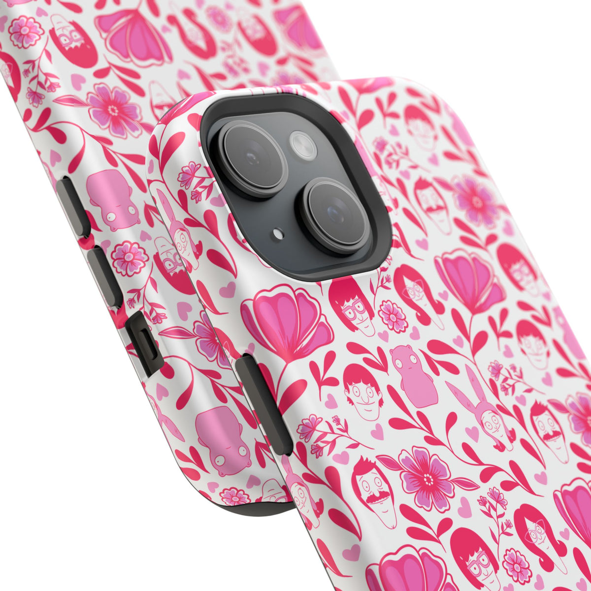 Belcher's Fine China iPhone Case V1 Pink – Magnetic Impact-Resistant