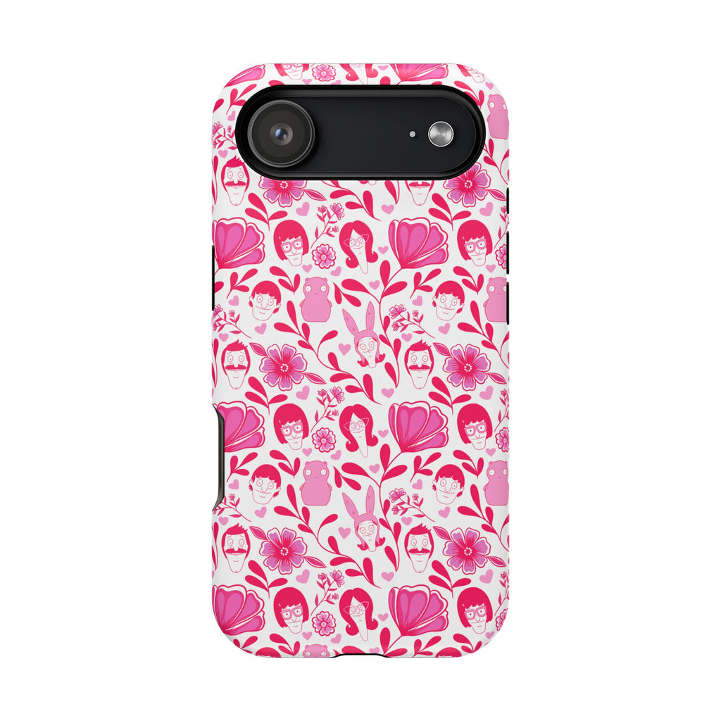 Belcher's Fine China iPhone Case V1 Pink – Magnetic Impact-Resistant