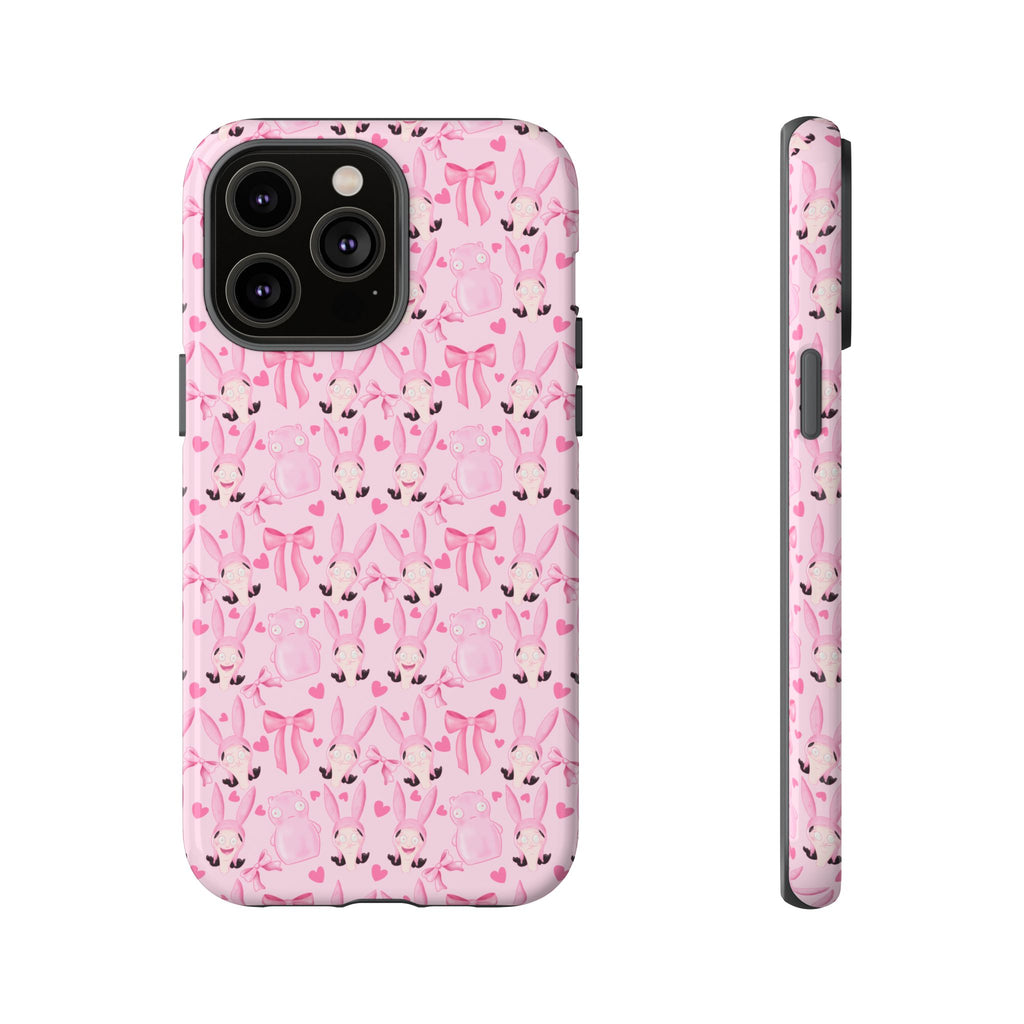 Bob's Burgers Inspired Coquette Louise Tough Case for iPhone, Google, and Samsung