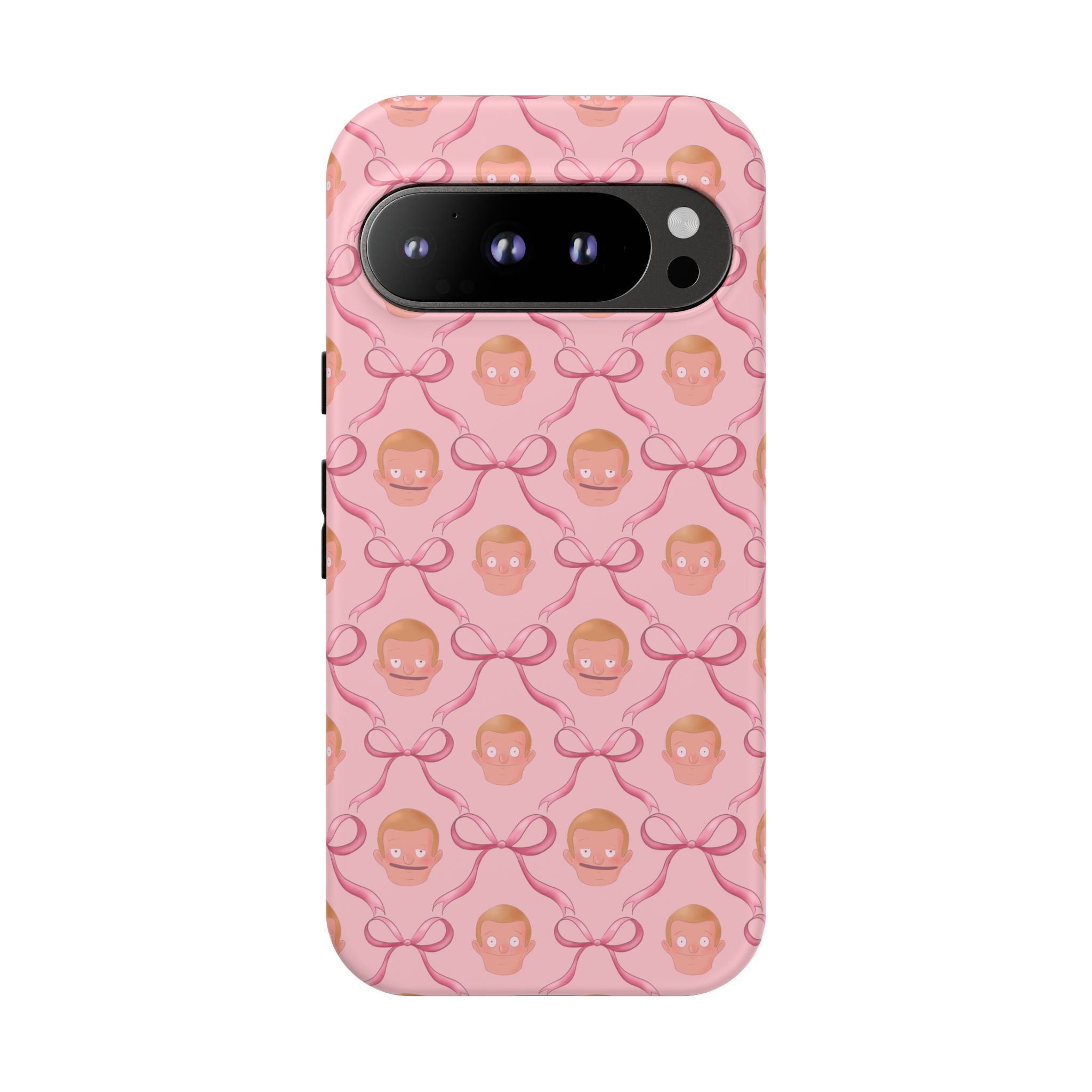 Bob's Burgers Inspired Regular Size Rudy Pink Coquette Tough Case for iPhone, Google, and Samsung