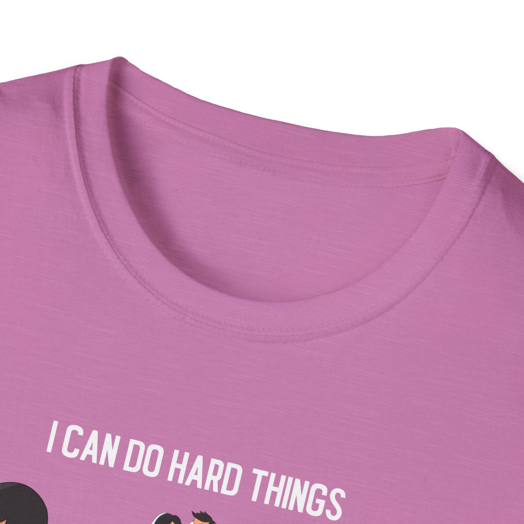 Bob's Burgers Inspired I Can Do Hard Things Unisex Softstyle T-Shirt