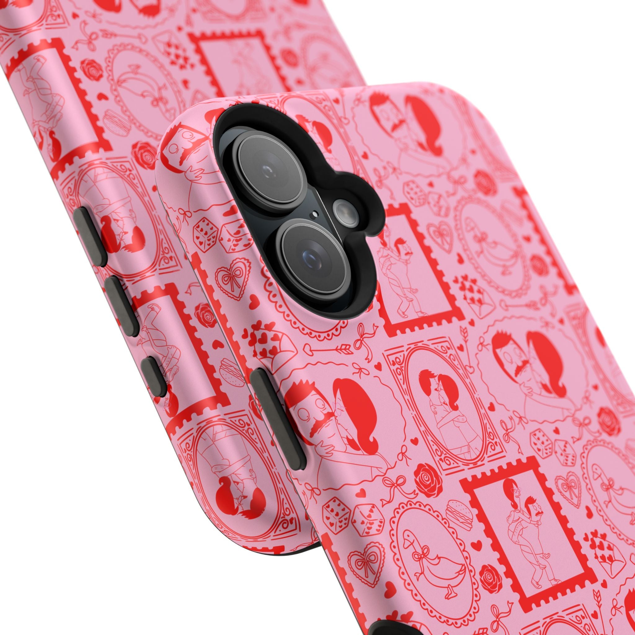 Linda & Bob Valentine's iPhone Case – Magnetic Impact-Resistant PINK
