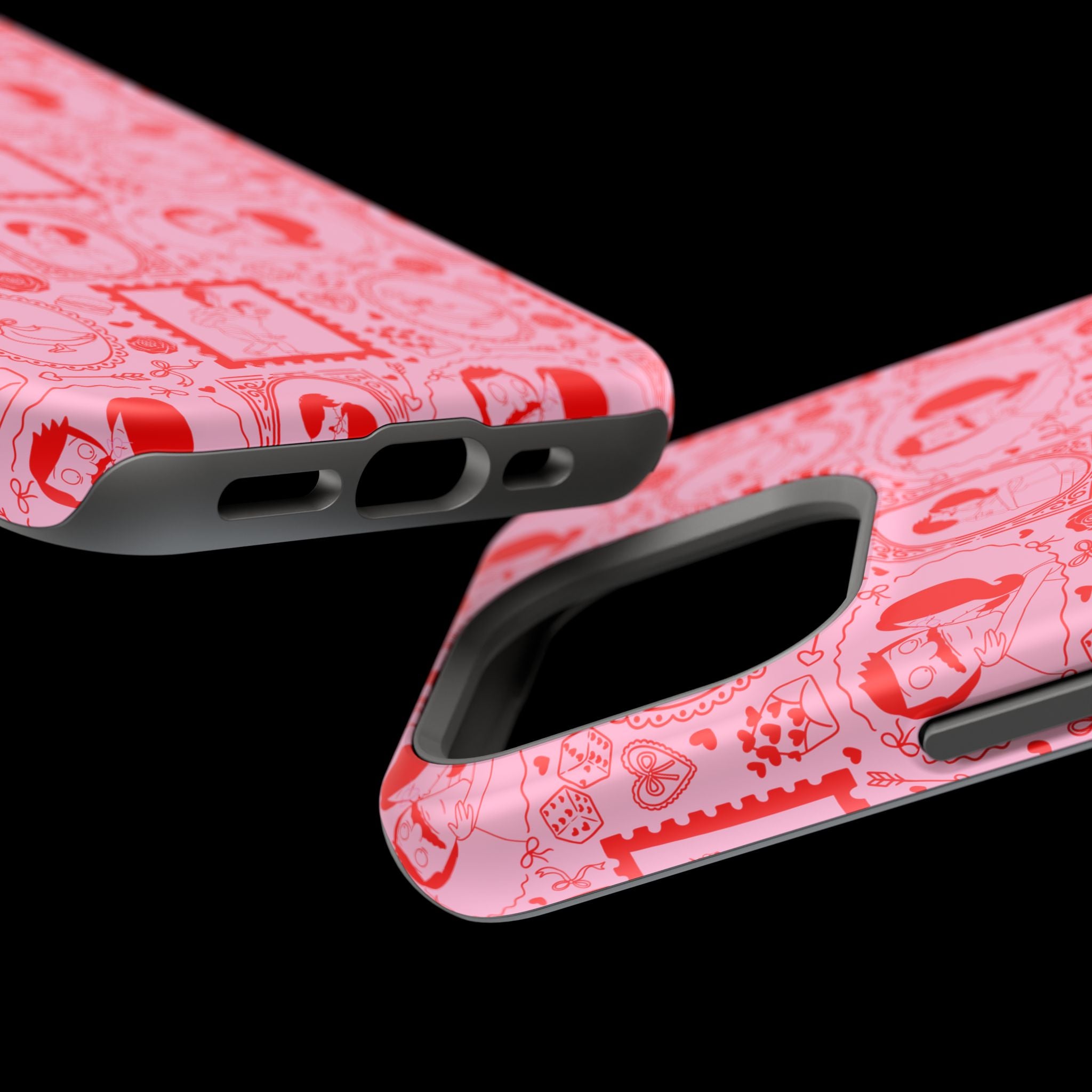 Linda & Bob Valentine's iPhone Case – Magnetic Impact-Resistant PINK