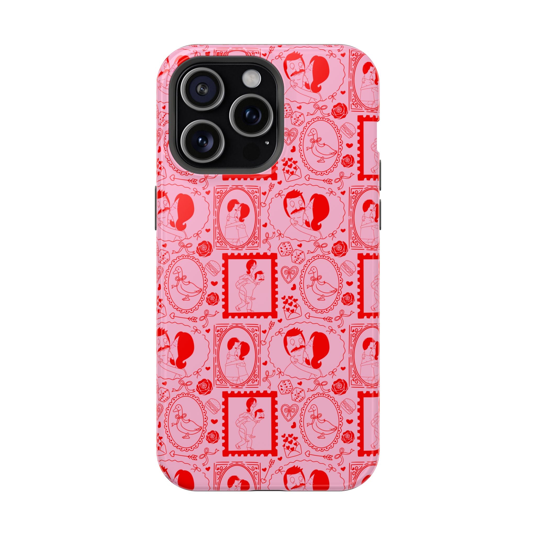 Linda & Bob Valentine's iPhone Case – Magnetic Impact-Resistant PINK