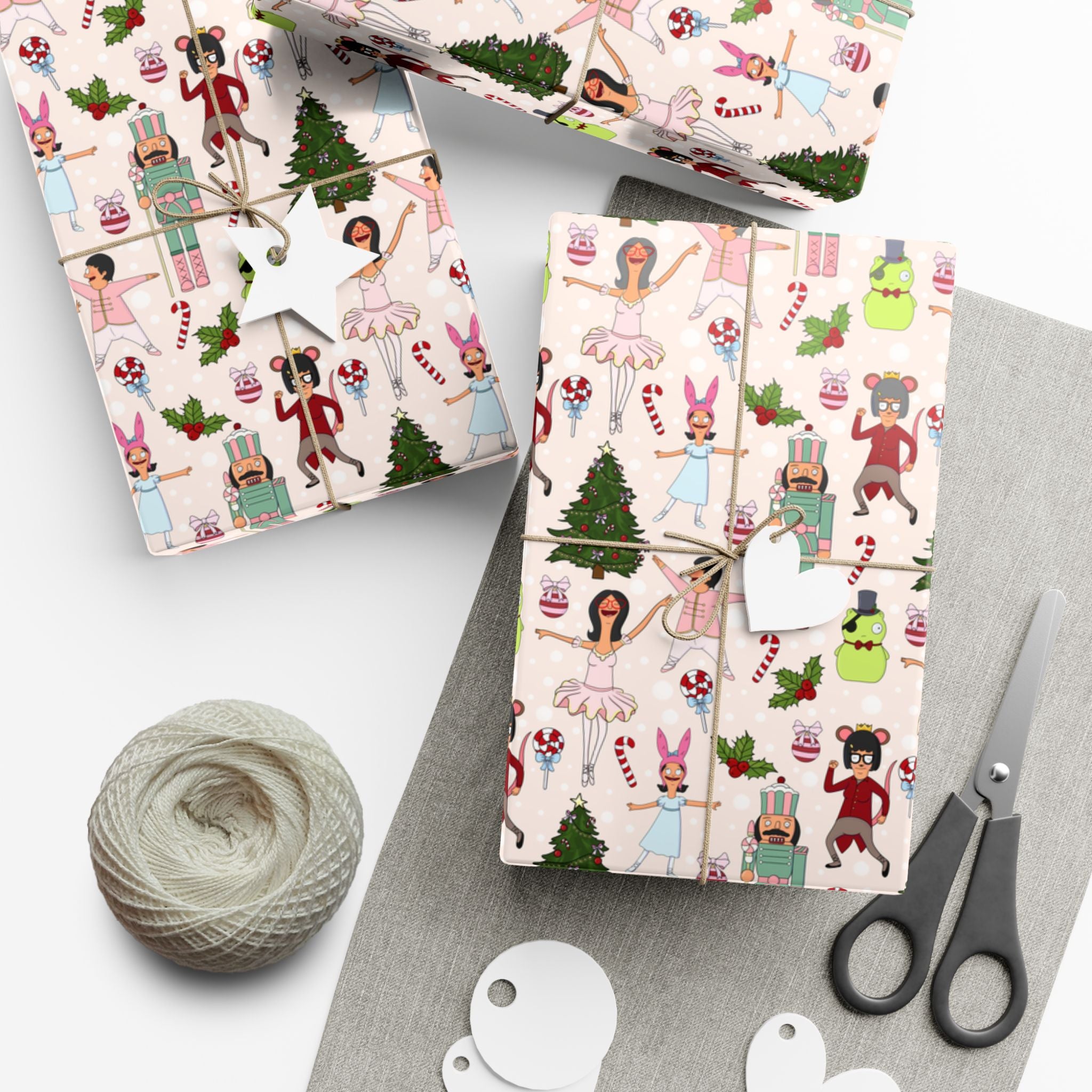 The Nutcracker Belchers Holiday Gift Wrap
