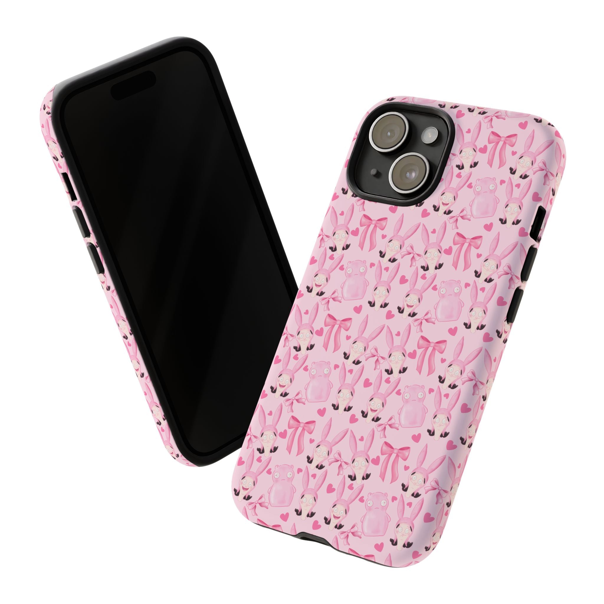 Bob's Burgers Inspired Coquette Louise Tough Case for iPhone, Google, and Samsung