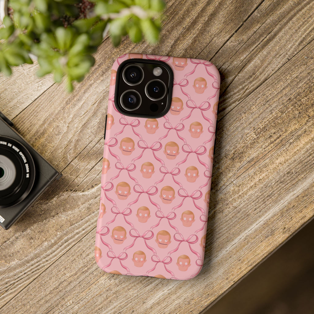 Bob's Burgers Inspired Regular Size Rudy Pink Coquette Tough Case for iPhone, Google, and Samsung
