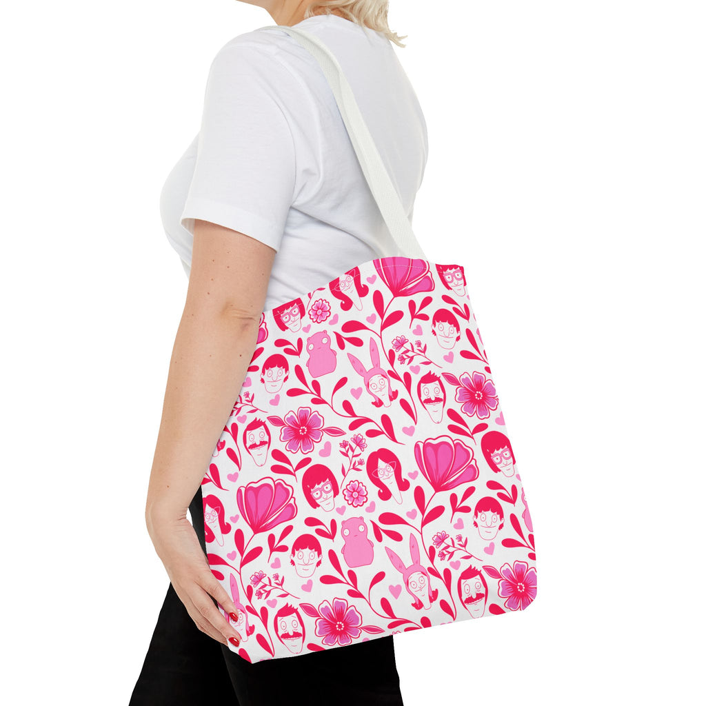 Pink Belcher's Fine China Tote Bag