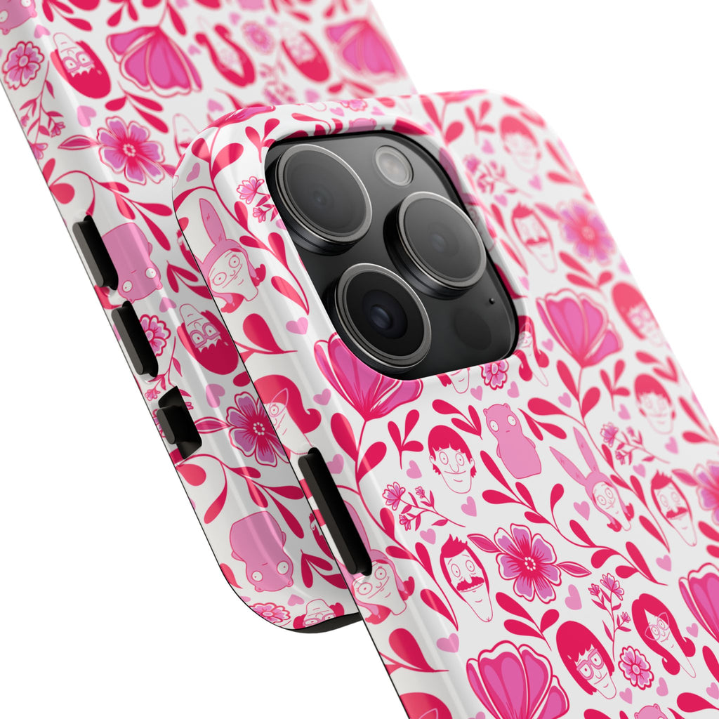 Belcher's Pink Fine China Tough Phone Case (iPhone, Samsung) Not MagSafe!