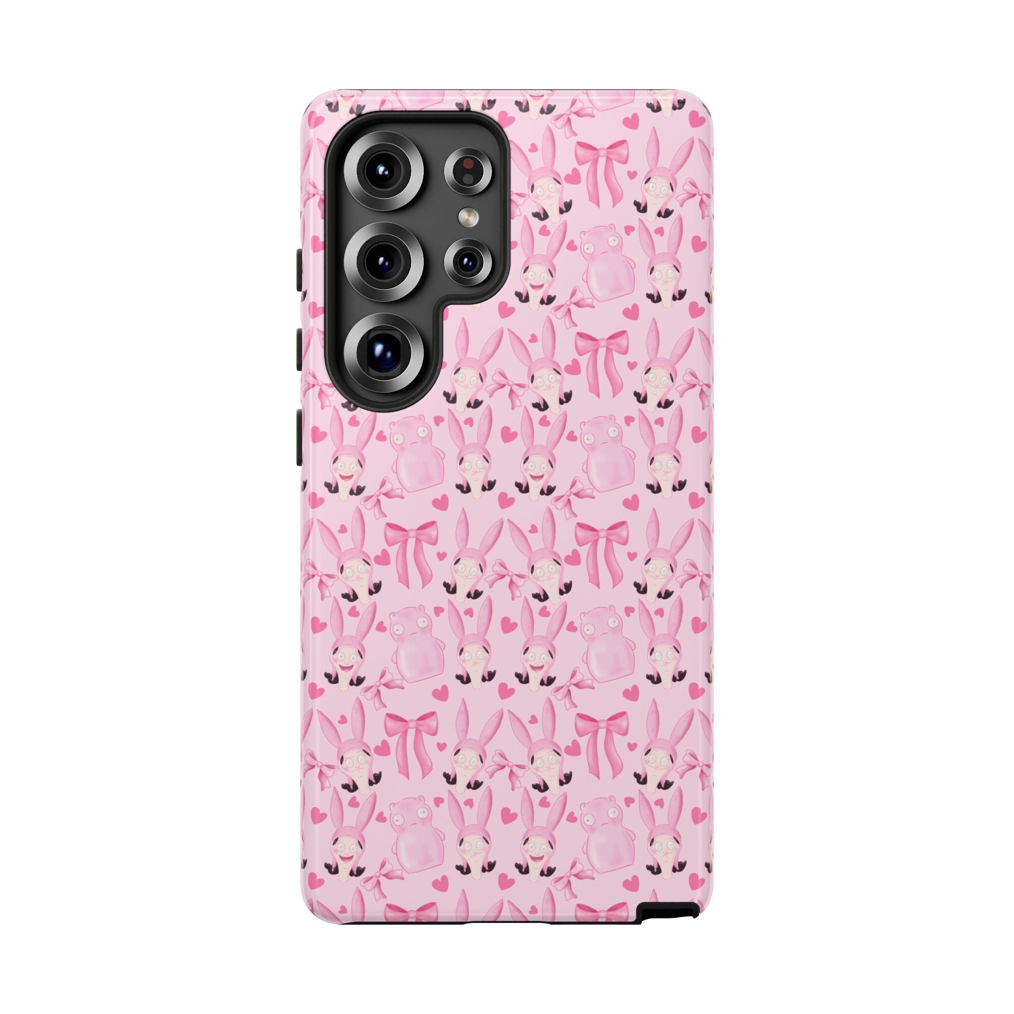 Bob's Burgers Inspired Coquette Louise Tough Case for iPhone, Google, and Samsung