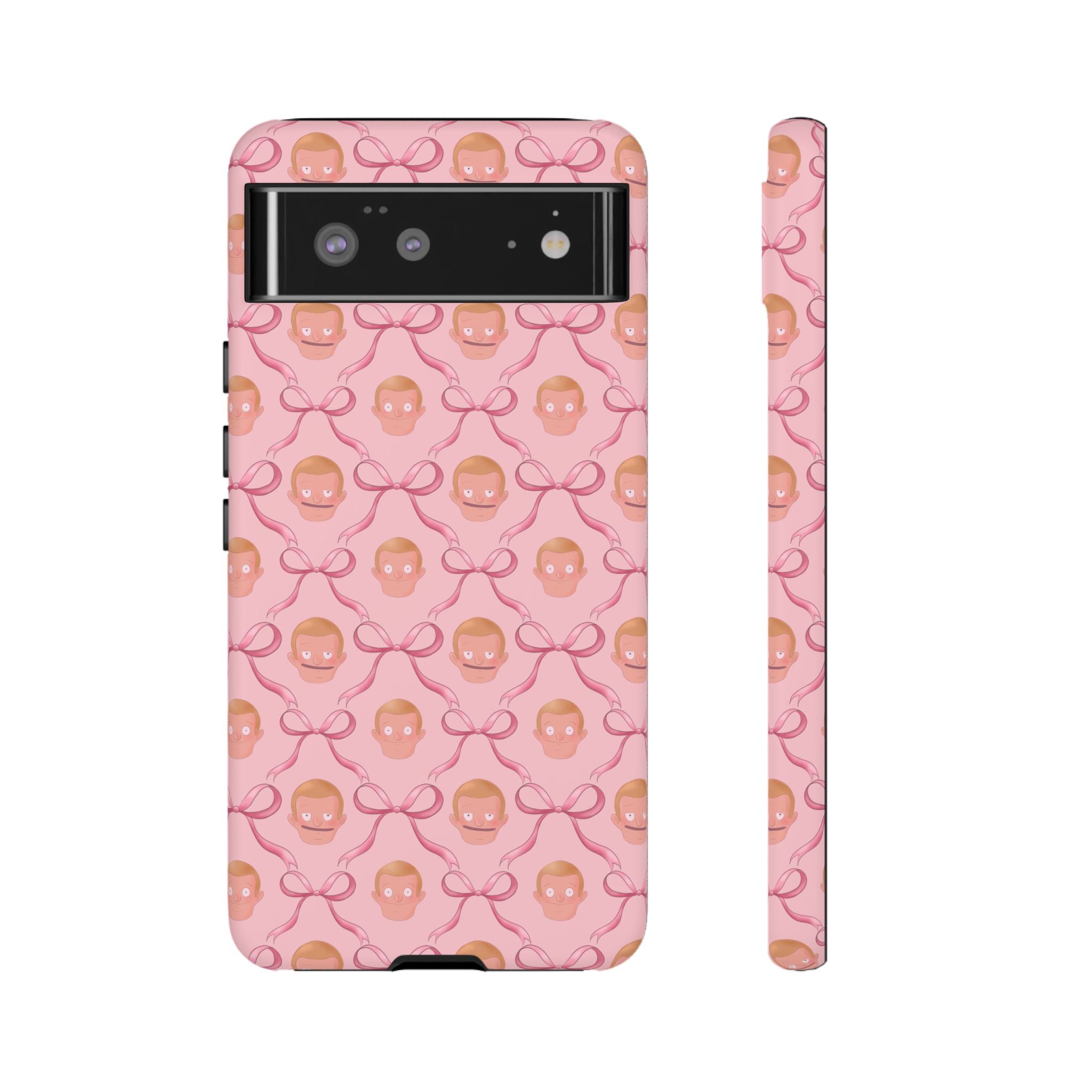 Bob's Burgers Inspired Regular Size Rudy Pink Coquette Tough Case for iPhone, Google, and Samsung