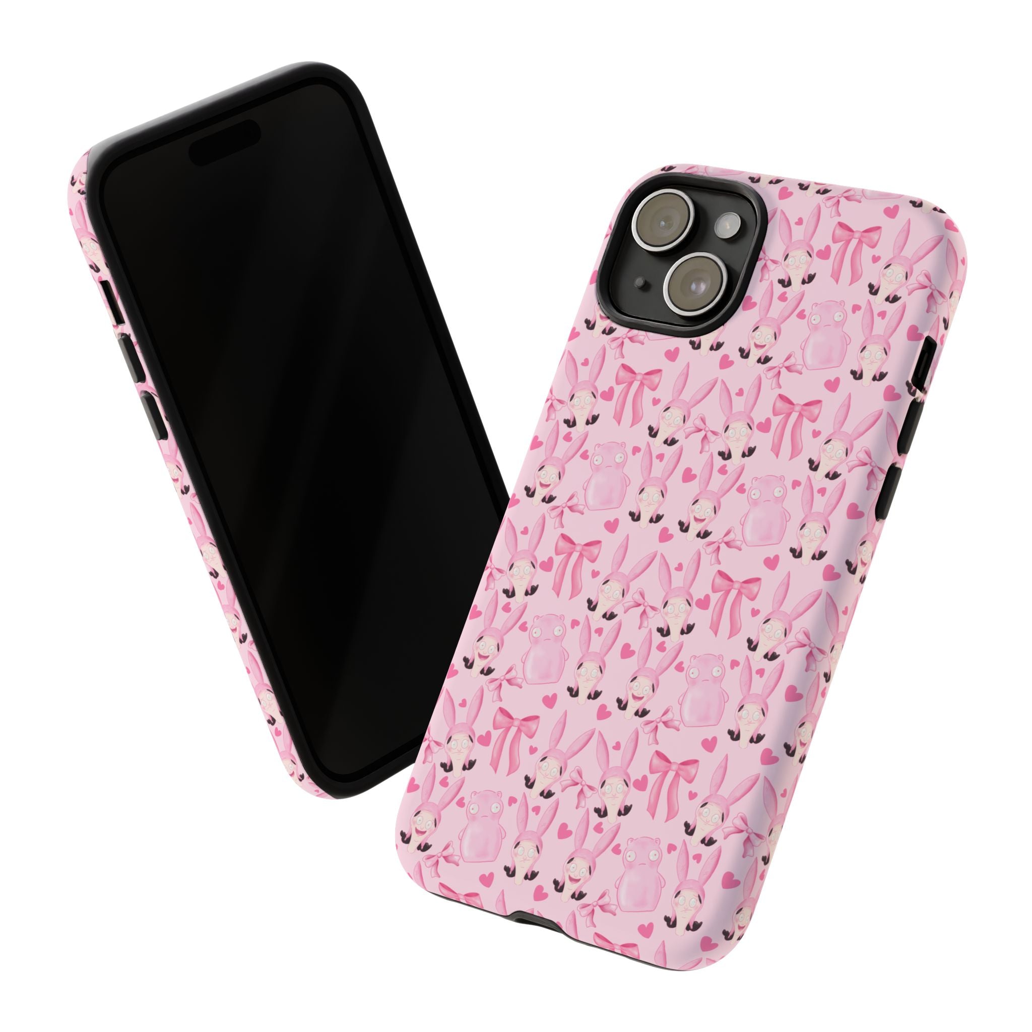 Bob's Burgers Inspired Coquette Louise Tough Case for iPhone, Google, and Samsung