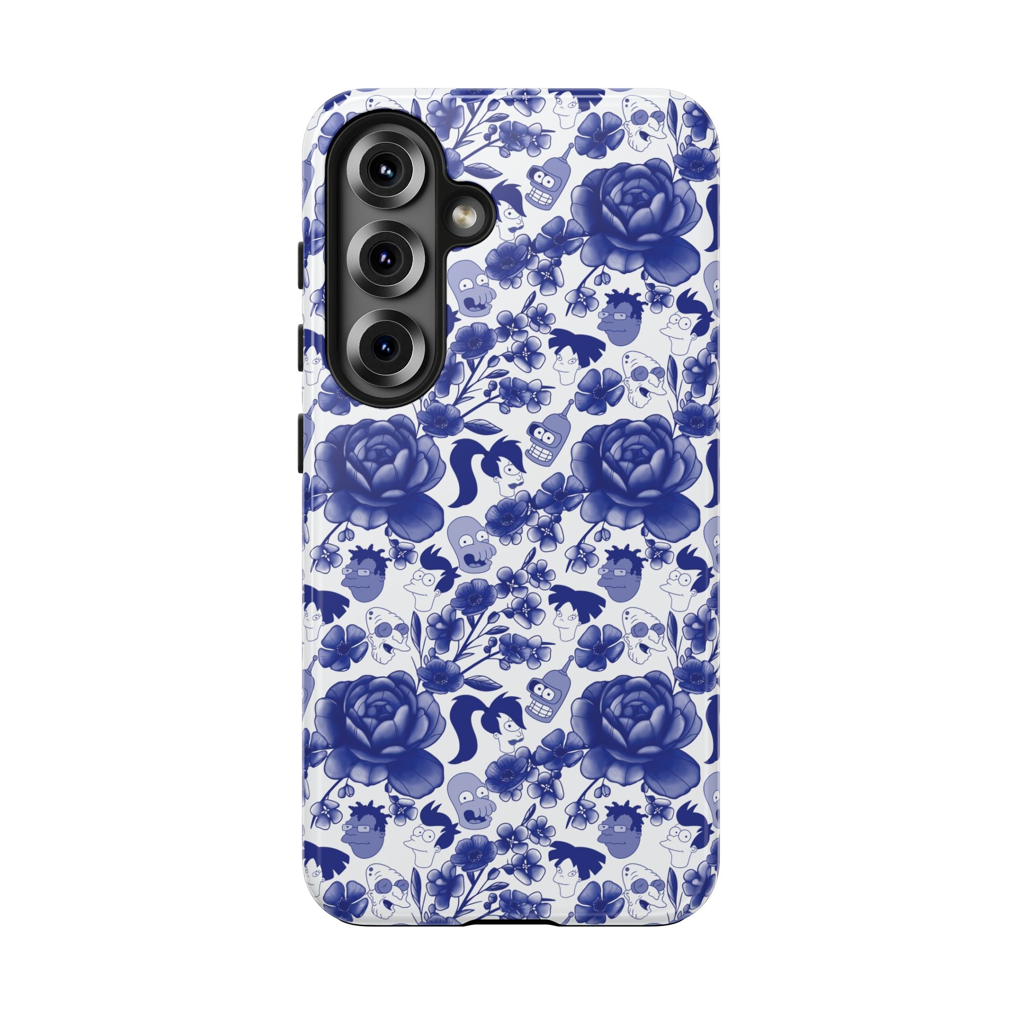 Futurama Inspired Fine China Tough Phone Case (iPhone, Samsung) Not MagSafe!