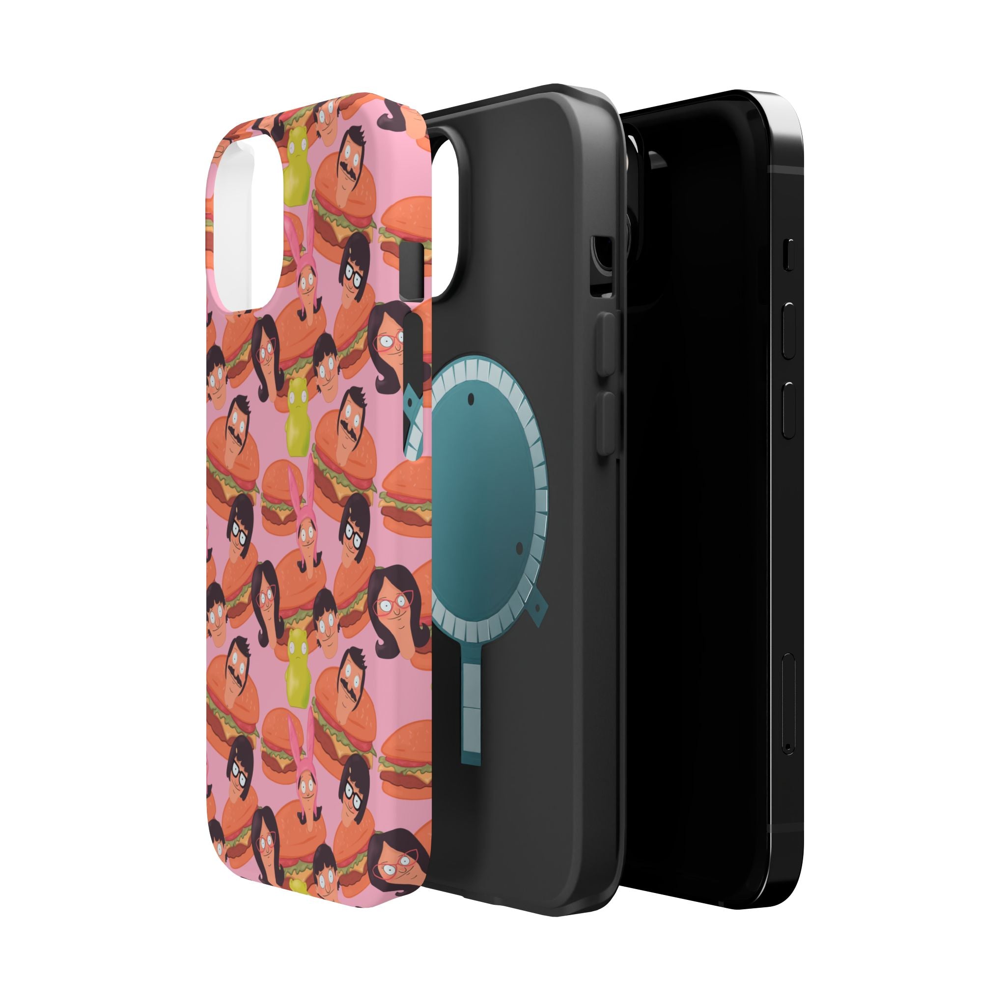 Belcher's Burger Time - Pink Magnetic Impact-Resistant iPhone Case