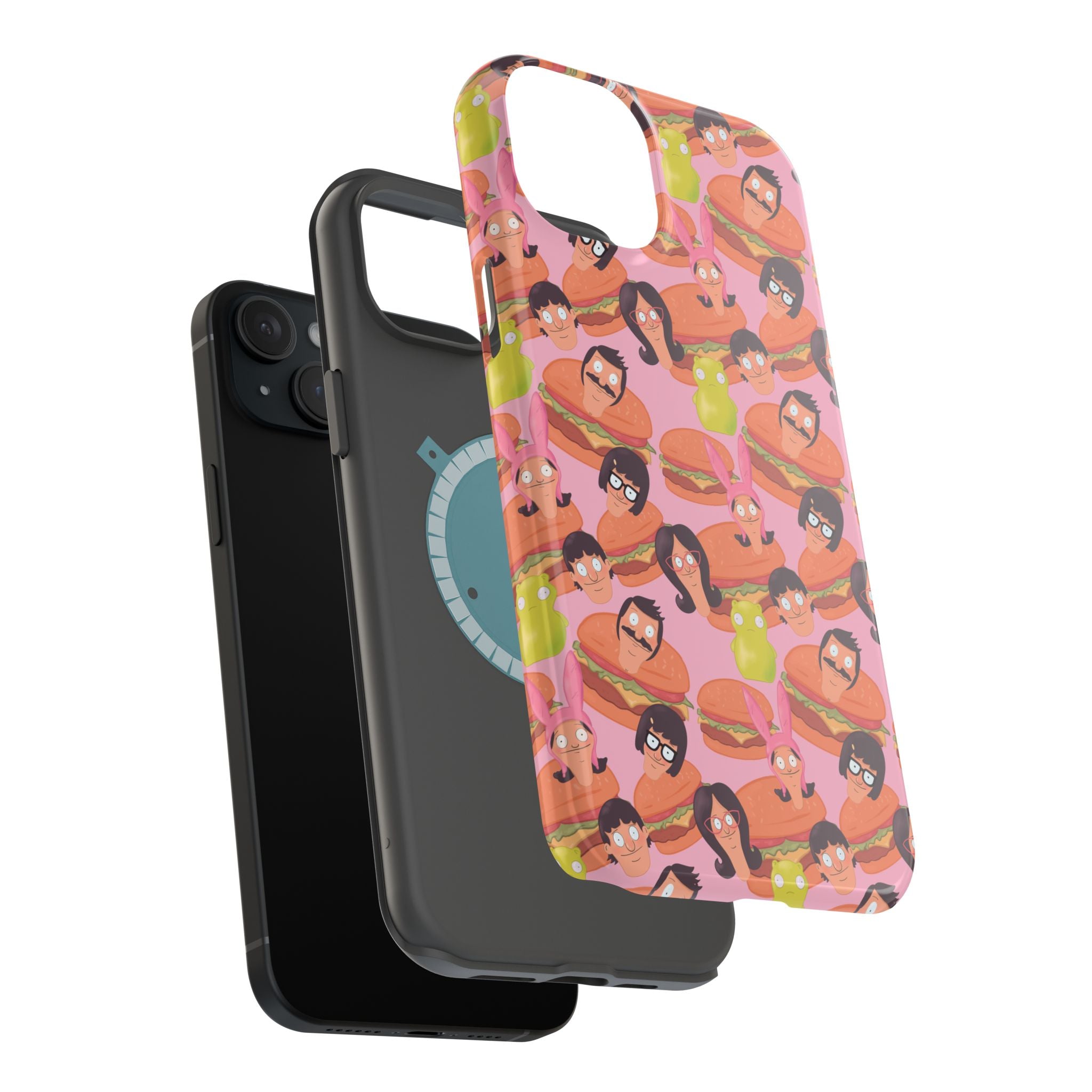 Belcher's Burger Time - Pink Magnetic Impact-Resistant iPhone Case