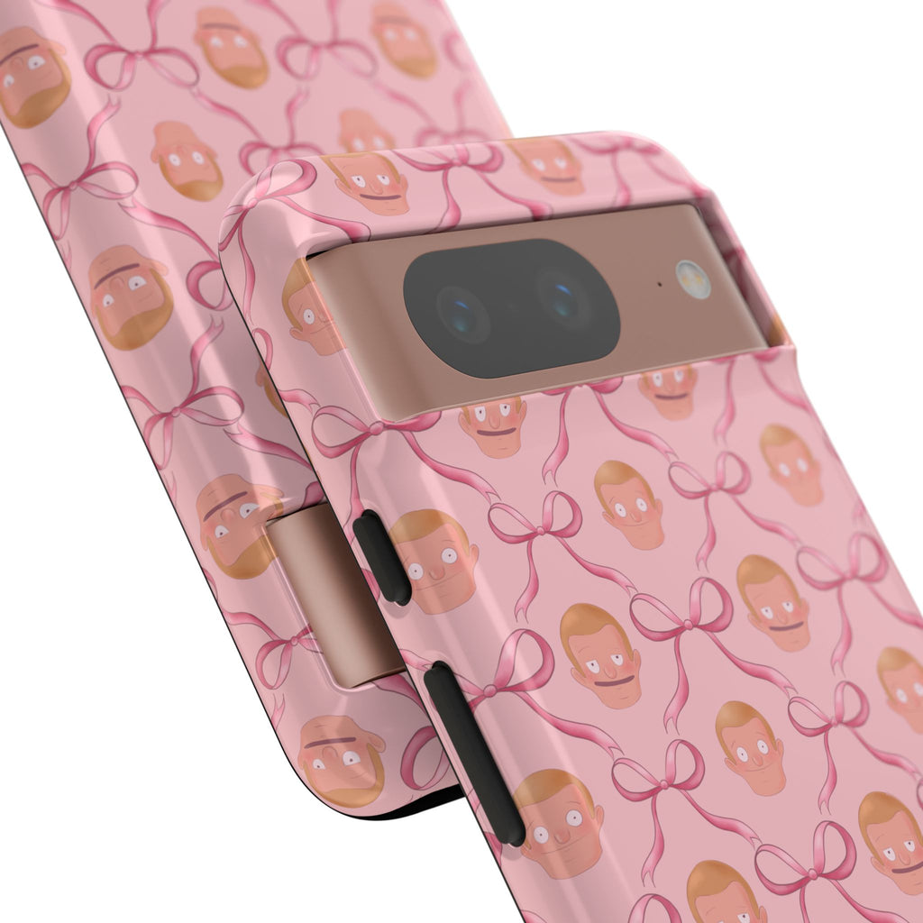 Bob's Burgers Inspired Regular Size Rudy Pink Coquette Tough Case for iPhone, Google, and Samsung
