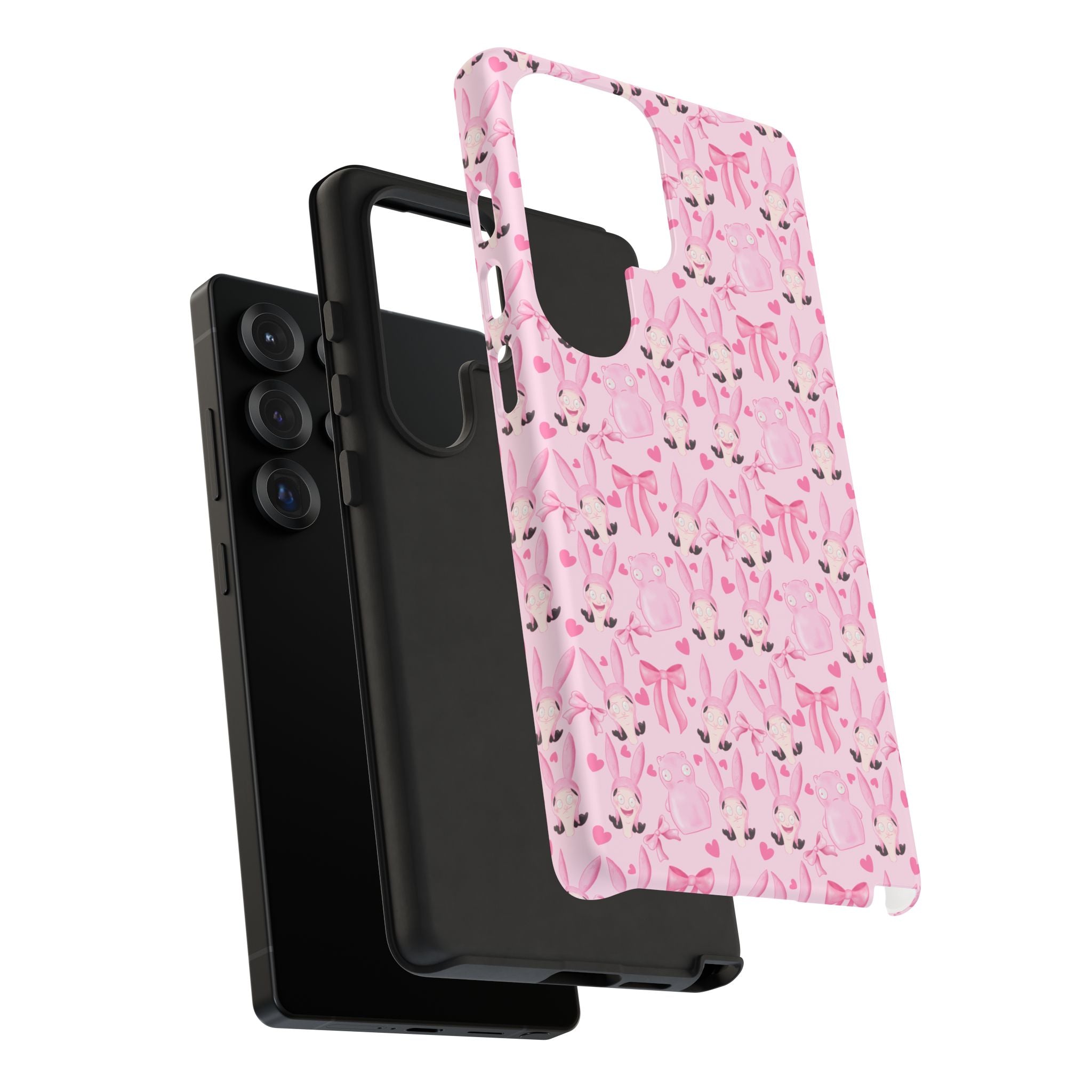 Bob's Burgers Inspired Coquette Louise Tough Case for iPhone, Google, and Samsung