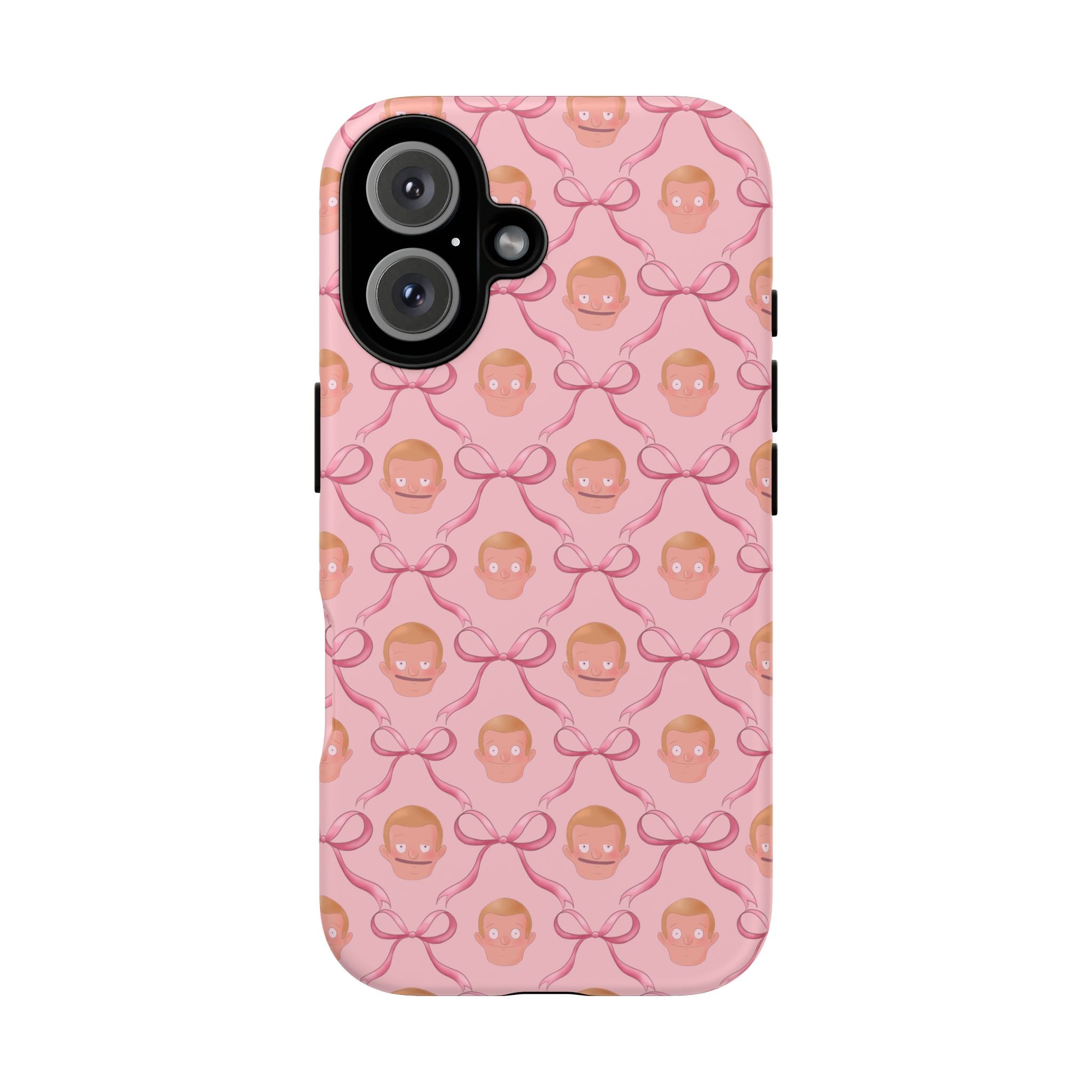 Bob's Burgers Inspired Regular Size Rudy Pink Coquette Tough Case for iPhone, Google, and Samsung