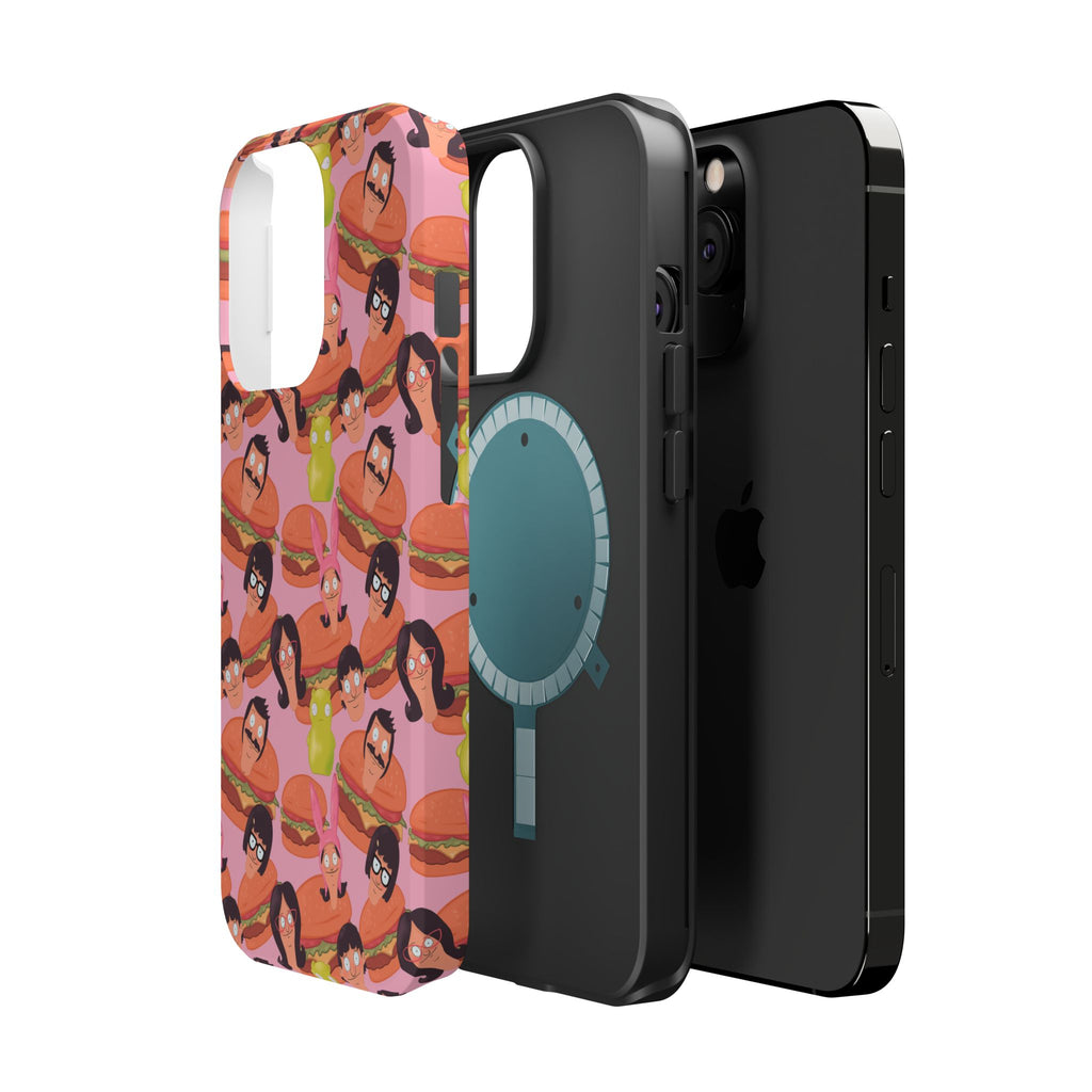 Belcher's Burger Time - Pink Magnetic Impact-Resistant iPhone Case
