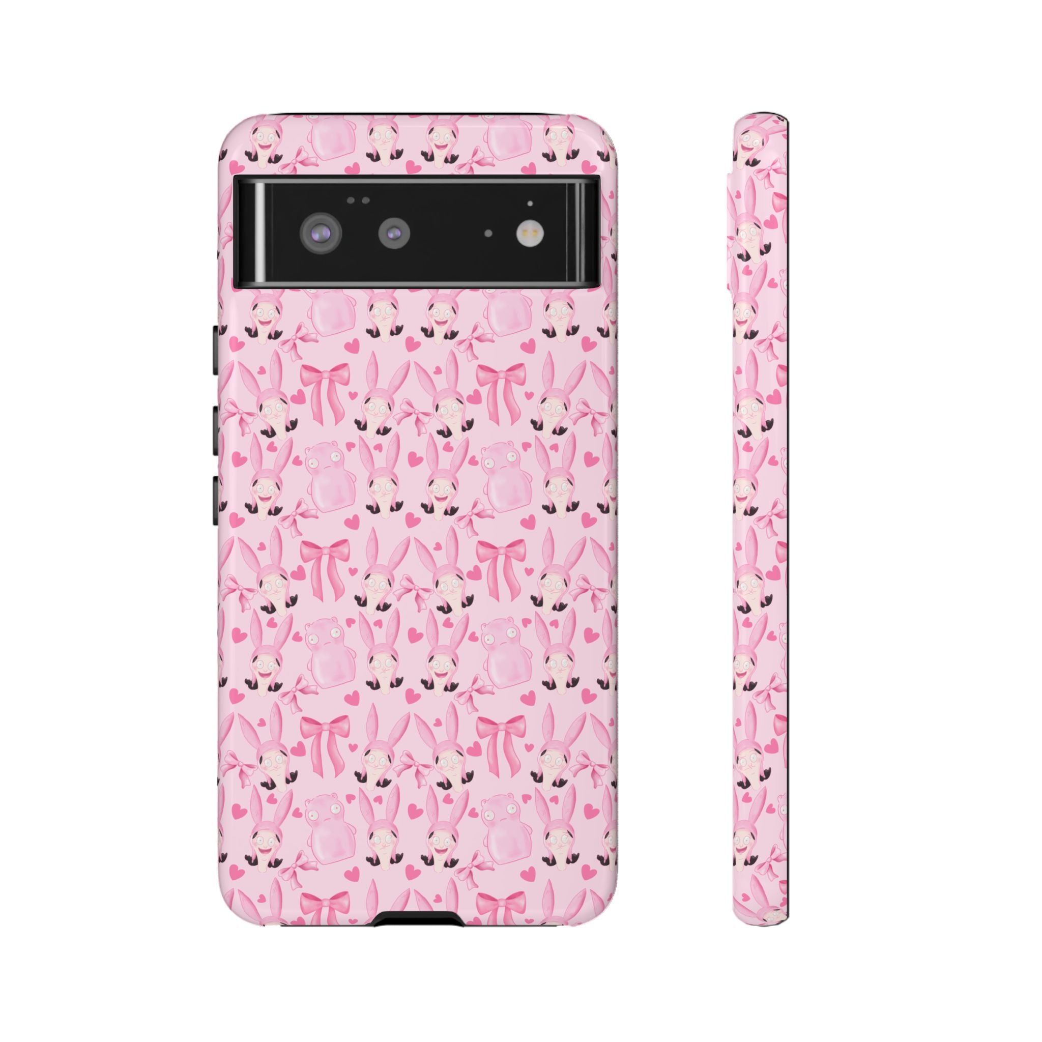 Bob's Burgers Inspired Coquette Louise Tough Case for iPhone, Google, and Samsung