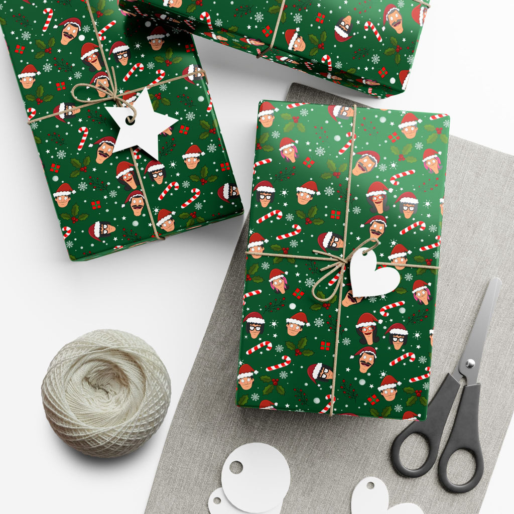 Bob's Burgers Inspired  Holiday Wrapping Paper