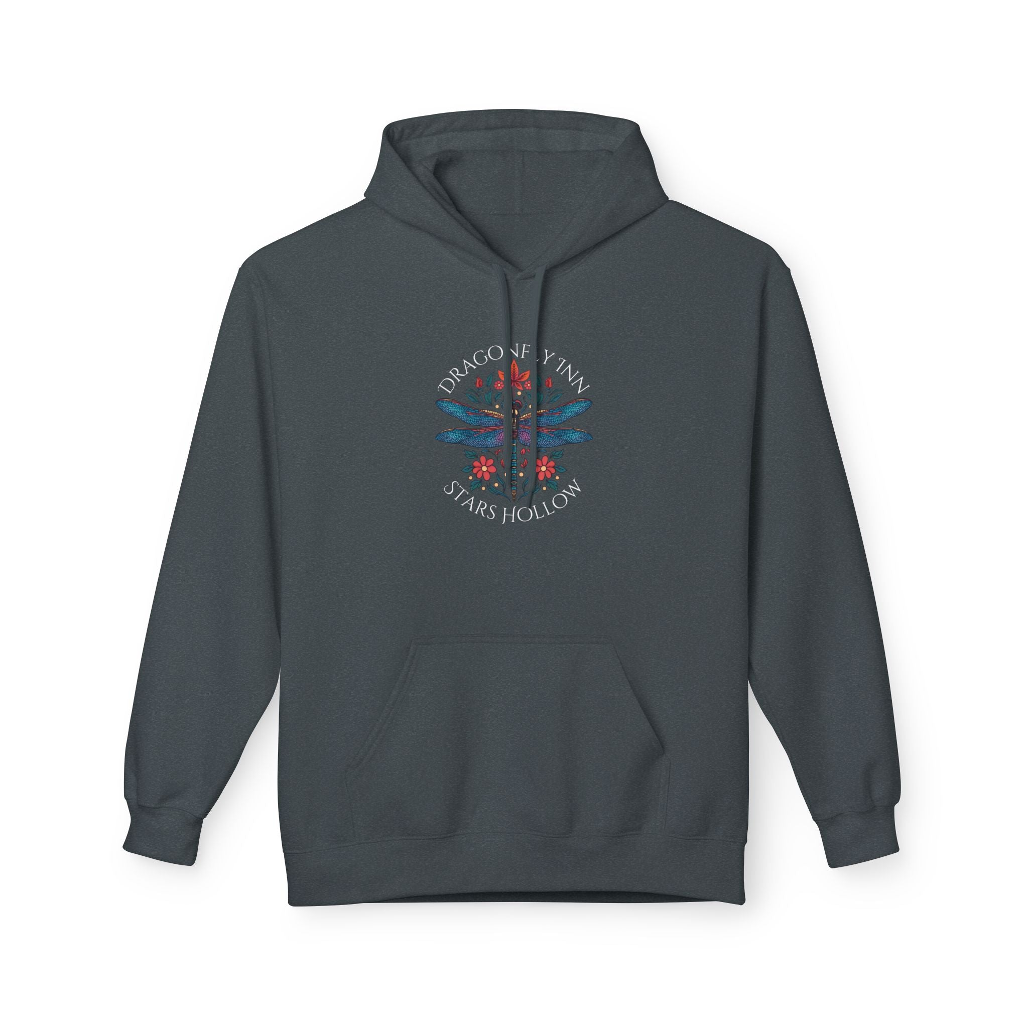Dragonfly Inn Inspired Hoodie, Cozy Fleece Sweatshirt, Casual Jacket, Outdoor Apparel, Unisex