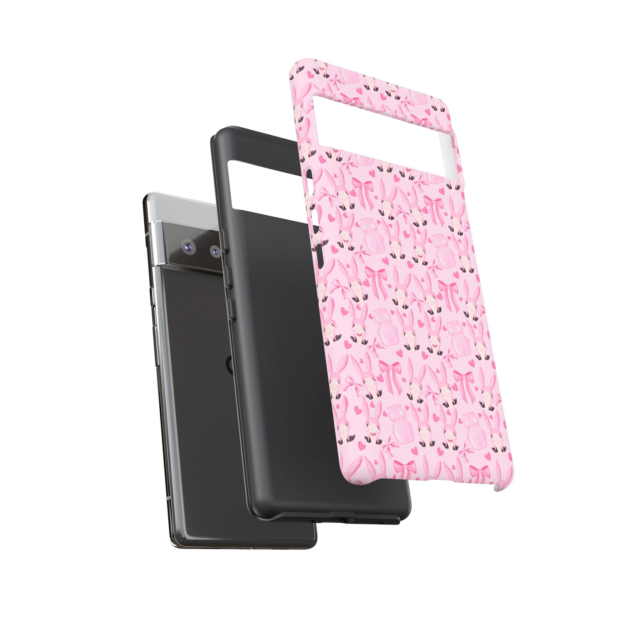 Bob's Burgers Inspired Coquette Louise Tough Case for iPhone, Google, and Samsung