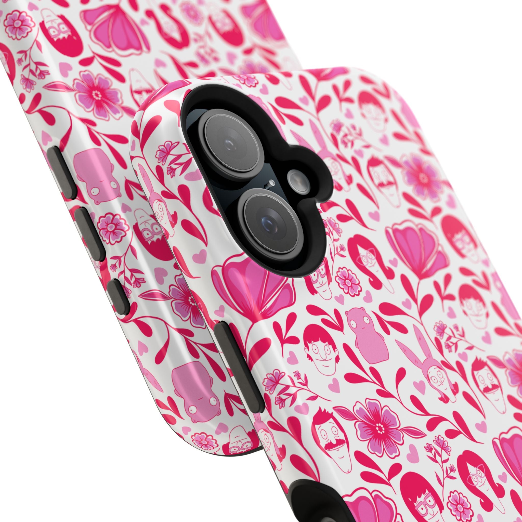 Belcher's Fine China iPhone Case V1 Pink – Magnetic Impact-Resistant