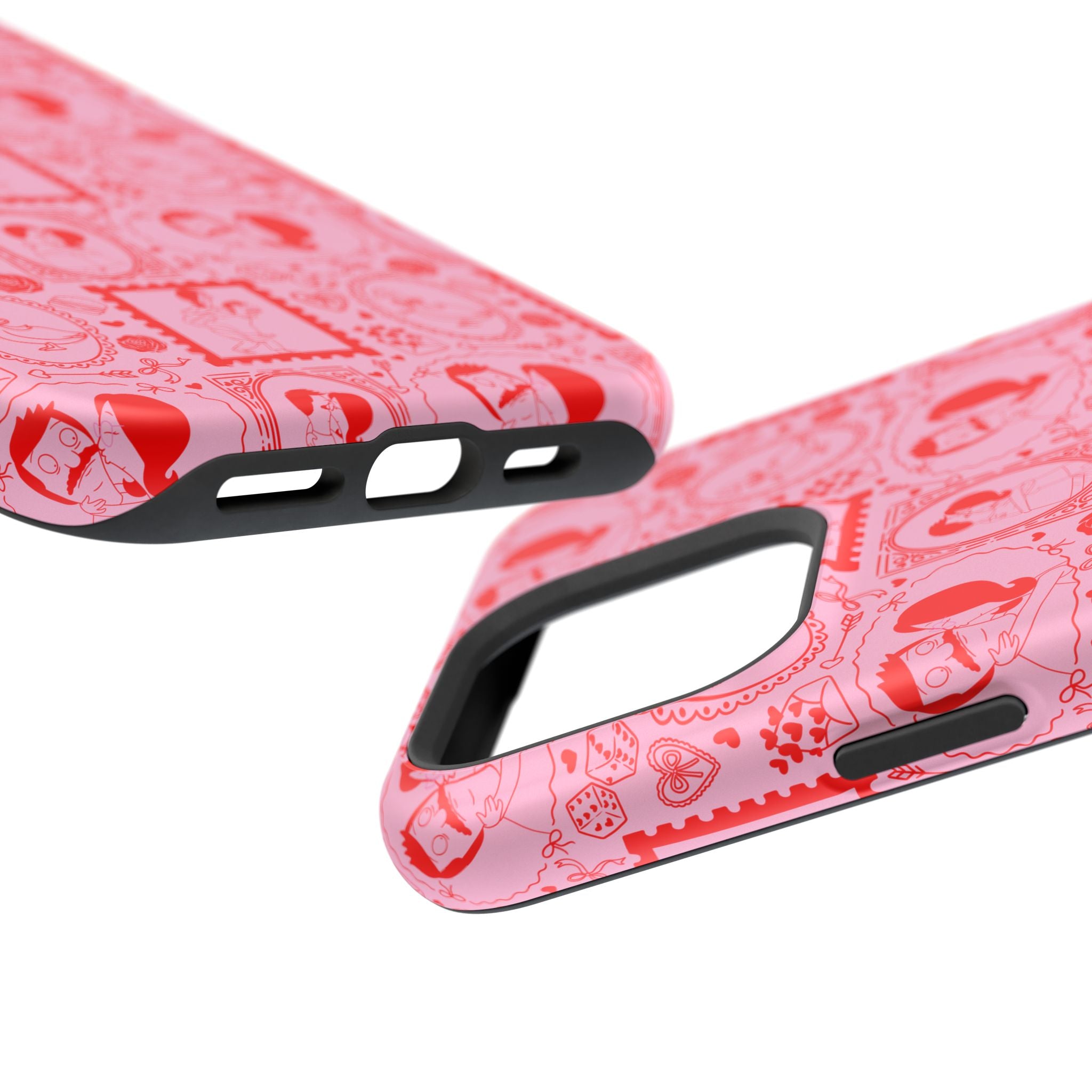 Linda & Bob Valentine's iPhone Case – Magnetic Impact-Resistant PINK
