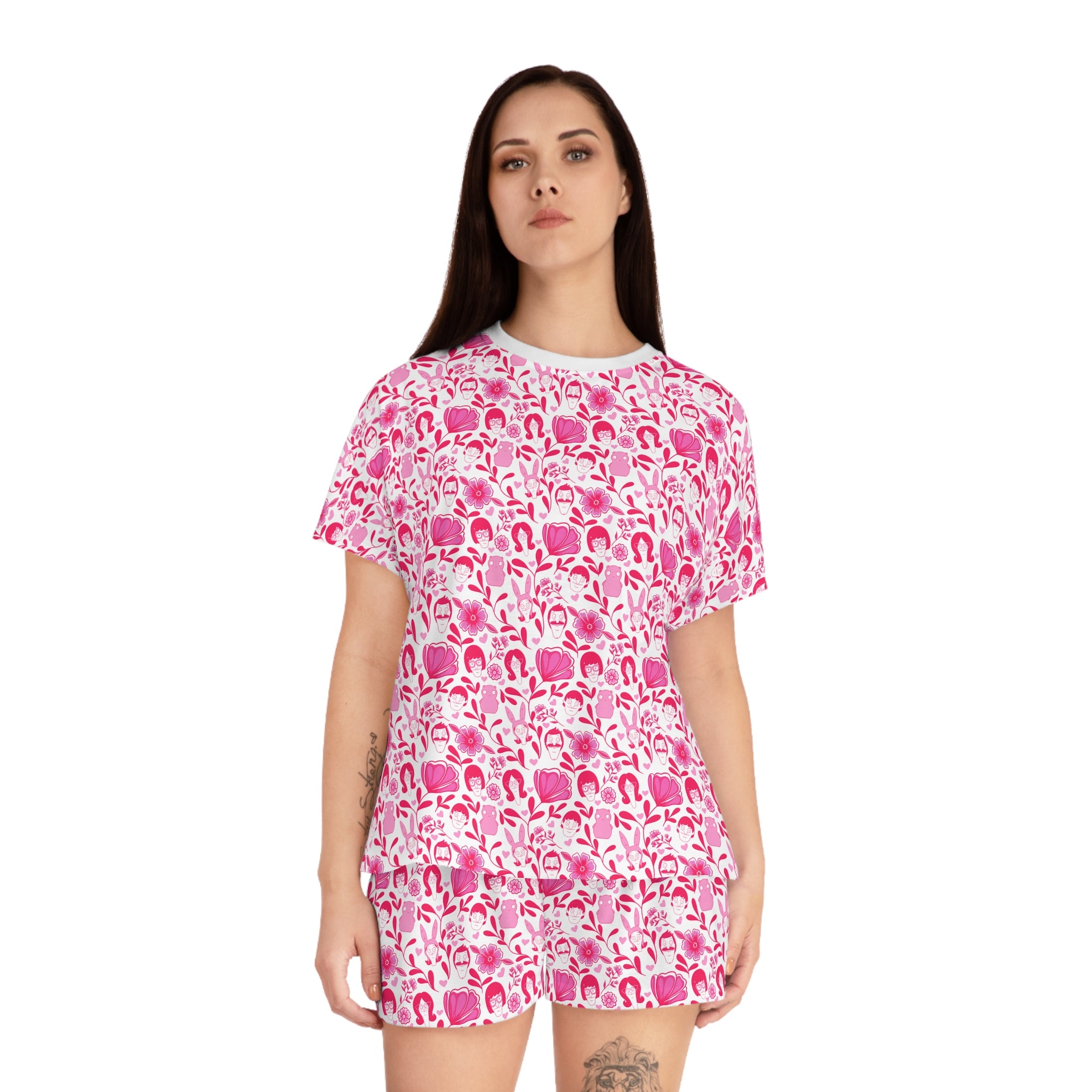 Belcher's Pink Fine China Pajamas (Women's)