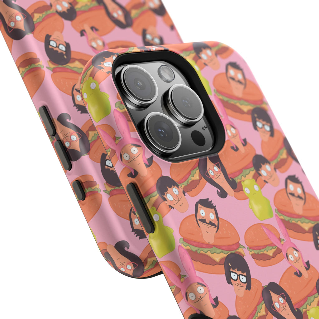 Belcher's Burger Time - Pink Magnetic Impact-Resistant iPhone Case