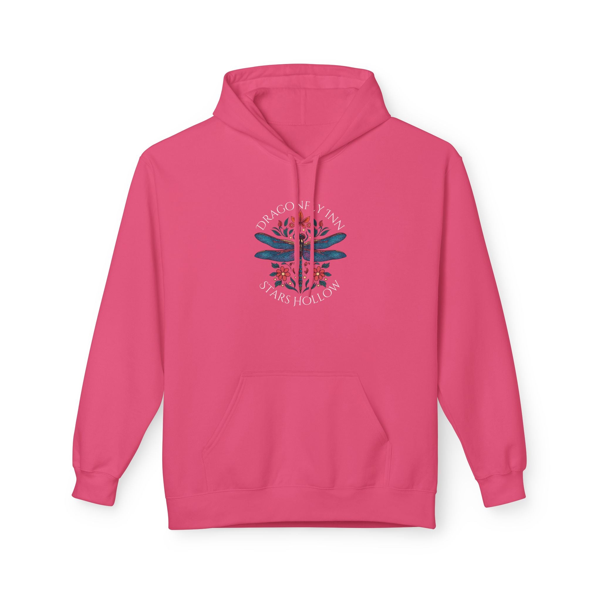 Dragonfly Inn Inspired Hoodie, Cozy Fleece Sweatshirt, Casual Jacket, Outdoor Apparel, Unisex