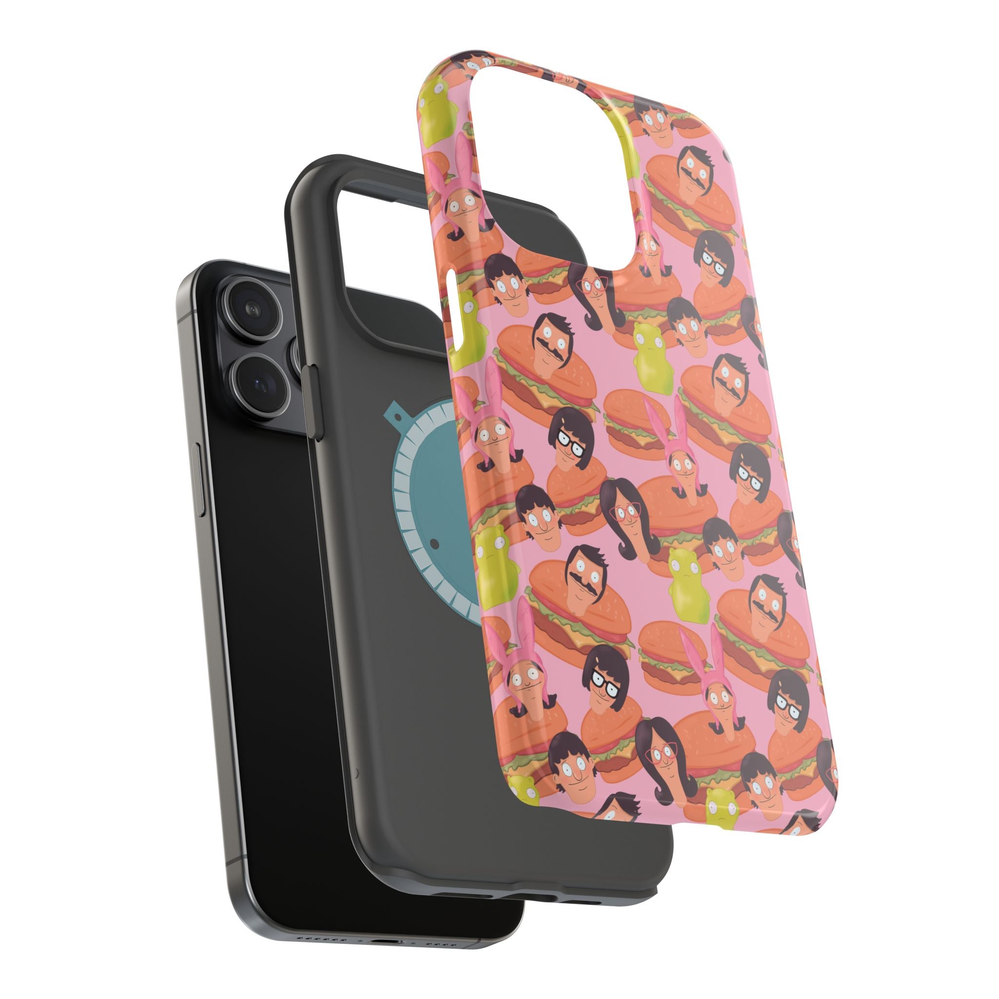 Belcher's Burger Time - Pink Magnetic Impact-Resistant iPhone Case