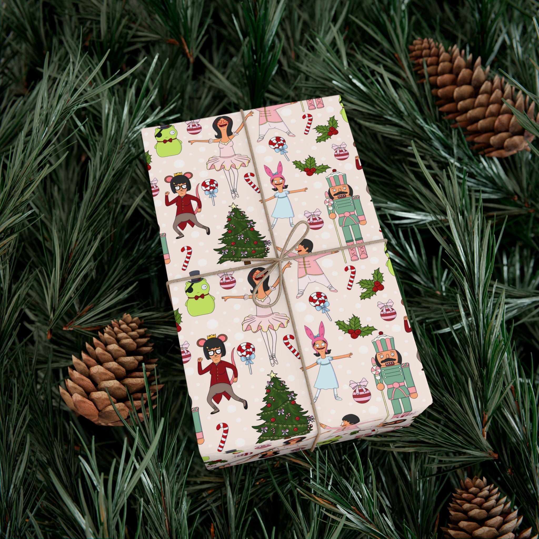 The Nutcracker Belchers Holiday Gift Wrap