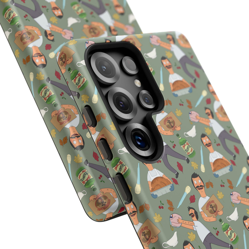Bob's Burgers Inspired Thanksgiving Bob V1 Tough Case for iPhone, Samsung, and Google Phones