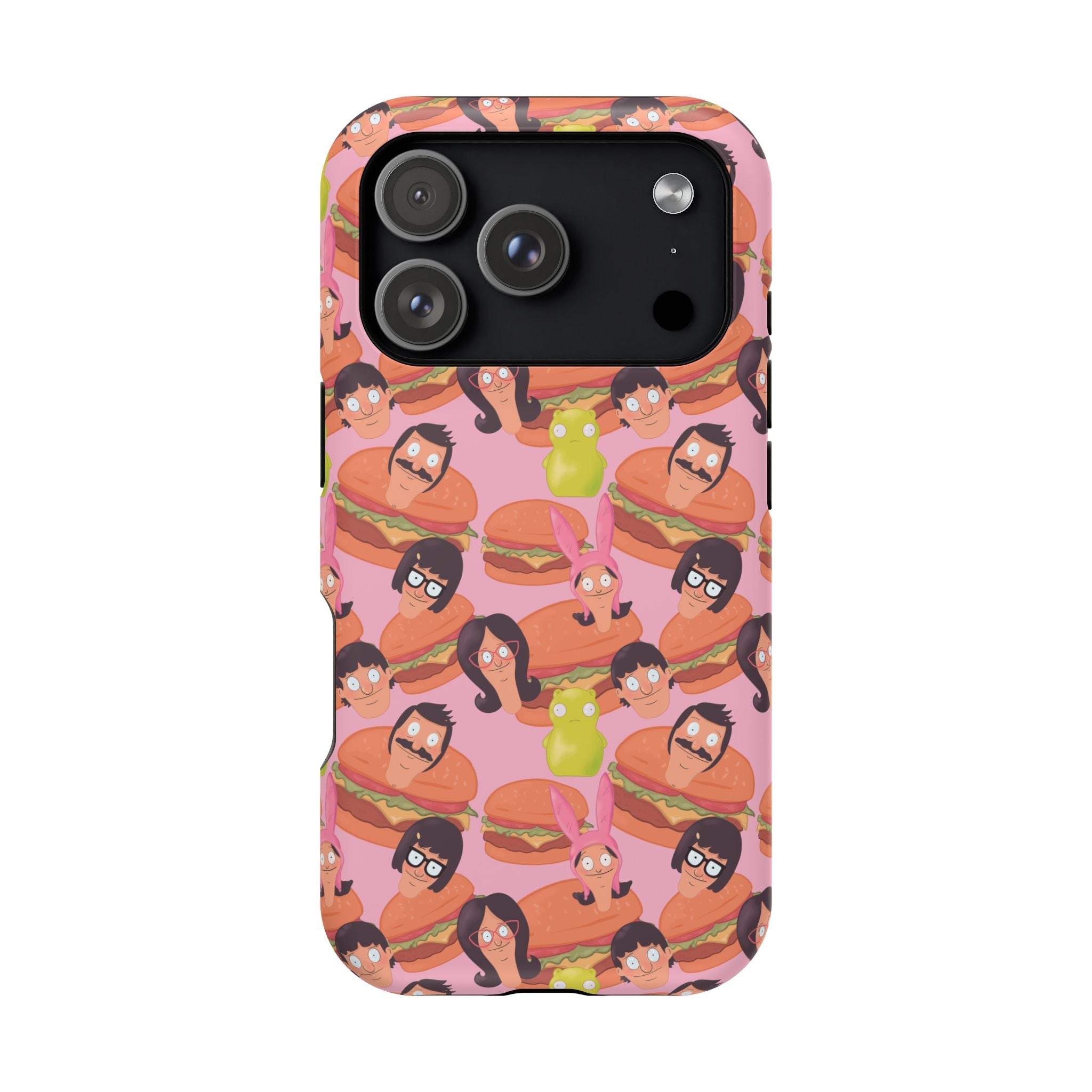 Belcher's Burger Time - Pink Magnetic Impact-Resistant iPhone Case
