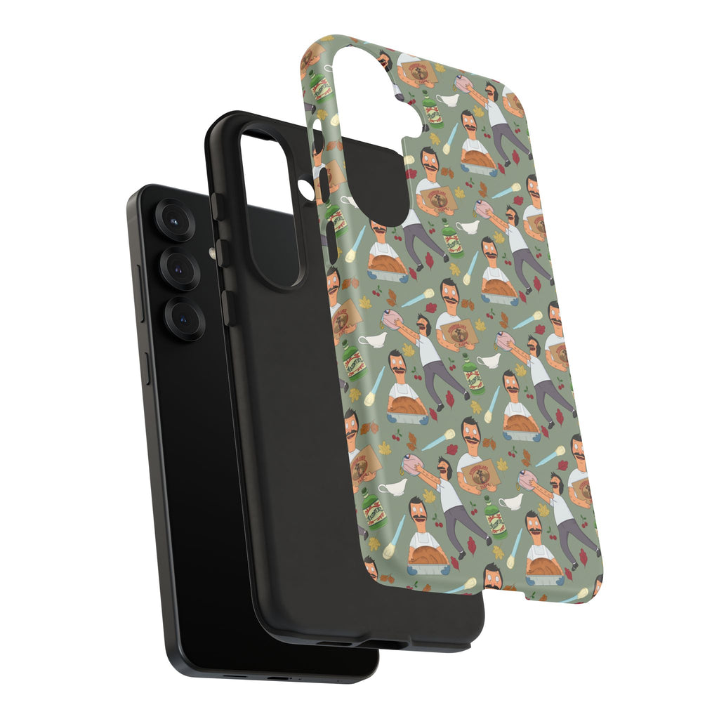 Bob's Burgers Inspired Thanksgiving Bob V1 Tough Case for iPhone, Samsung, and Google Phones