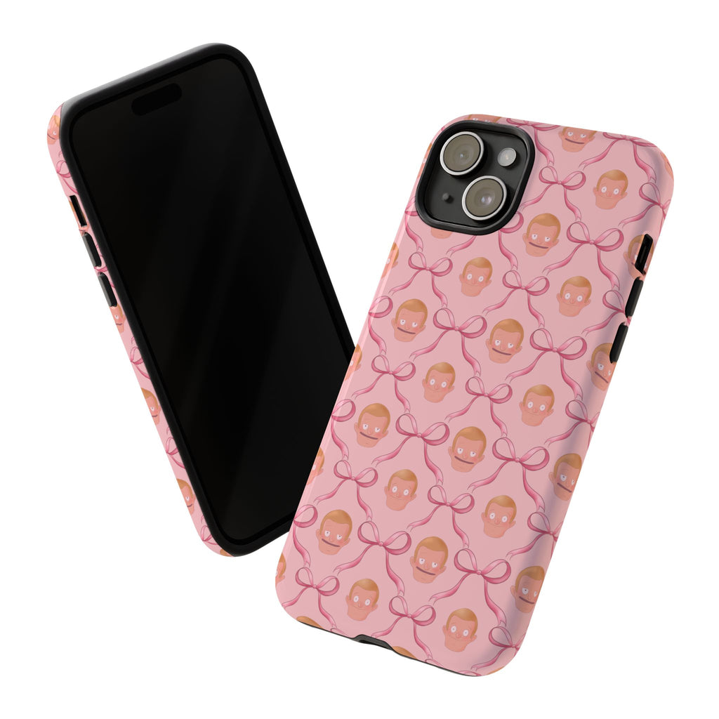 Bob's Burgers Inspired Regular Size Rudy Pink Coquette Tough Case for iPhone, Google, and Samsung
