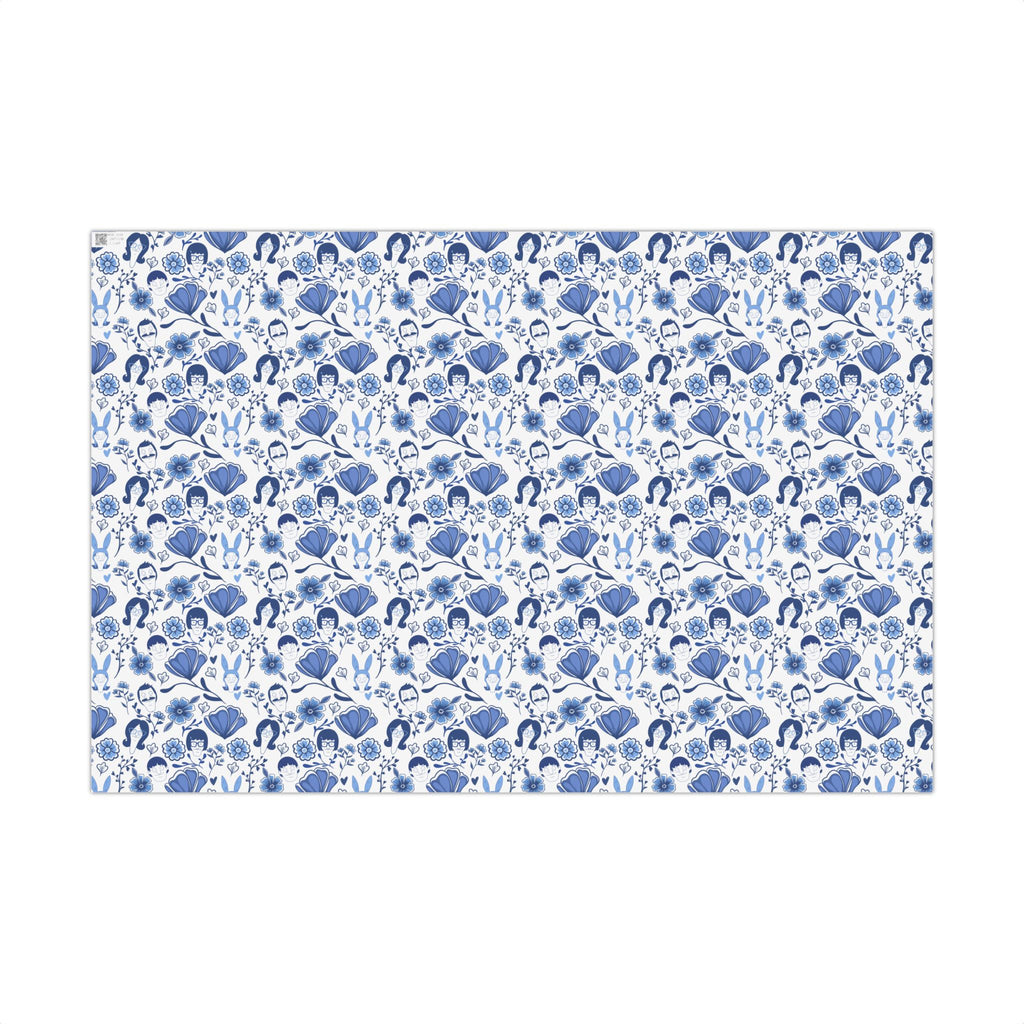 Bob's Burgers Inspired Fine China Floral Gift Wrap