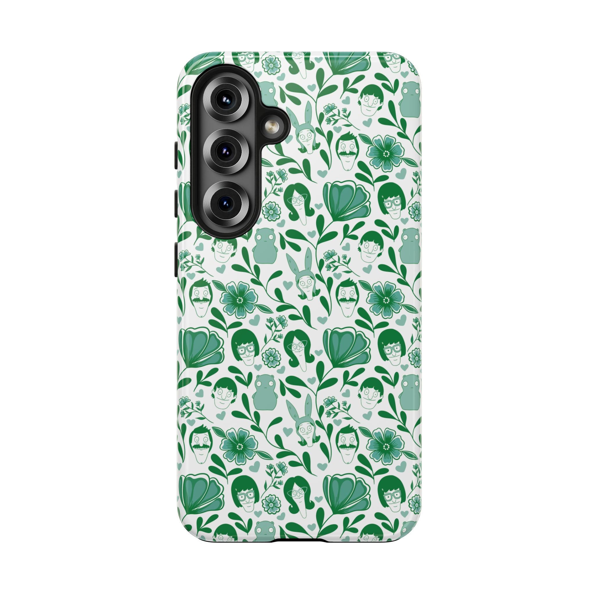 Belcher's Green Fine China Tough Phone Case (iPhone, Samsung) Not MagSafe!
