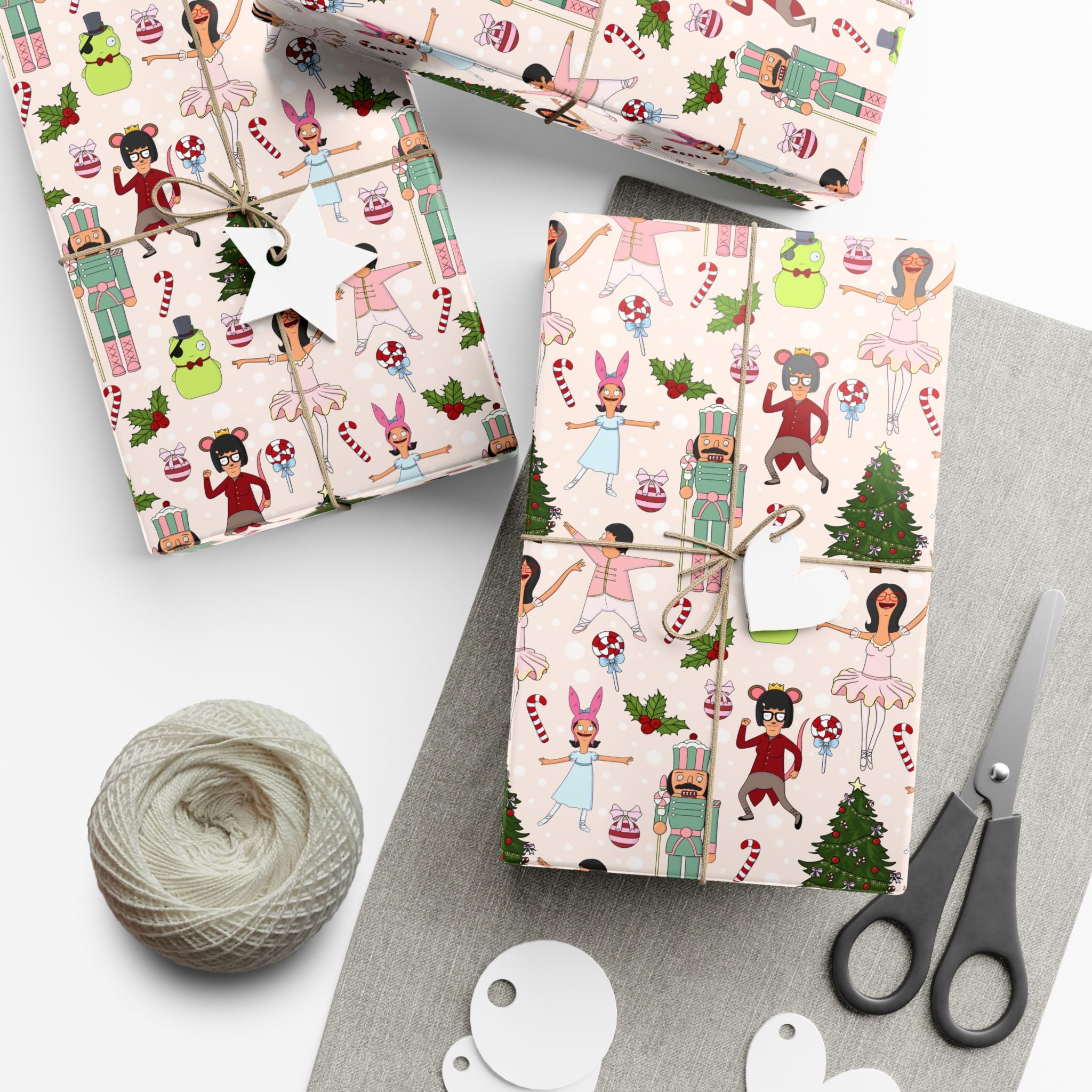 The Nutcracker Belchers Holiday Gift Wrap