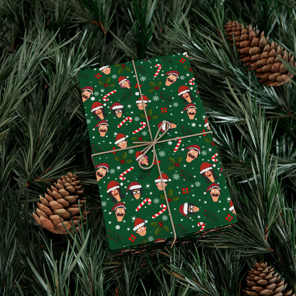 Bob's Burgers Inspired  Holiday Wrapping Paper