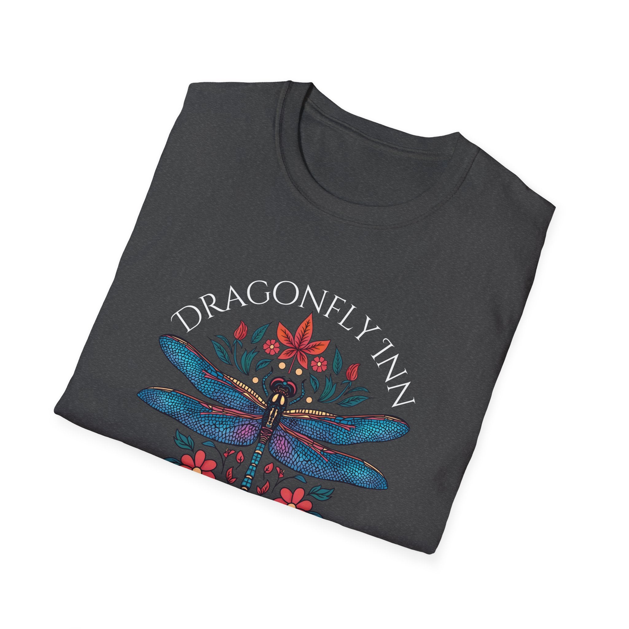 Dragonfly Inn Inspired Graphic T-Shirt, Boho Tee, Nature Lover Gift, Comfortable Casual Wear, Perfect for Summer