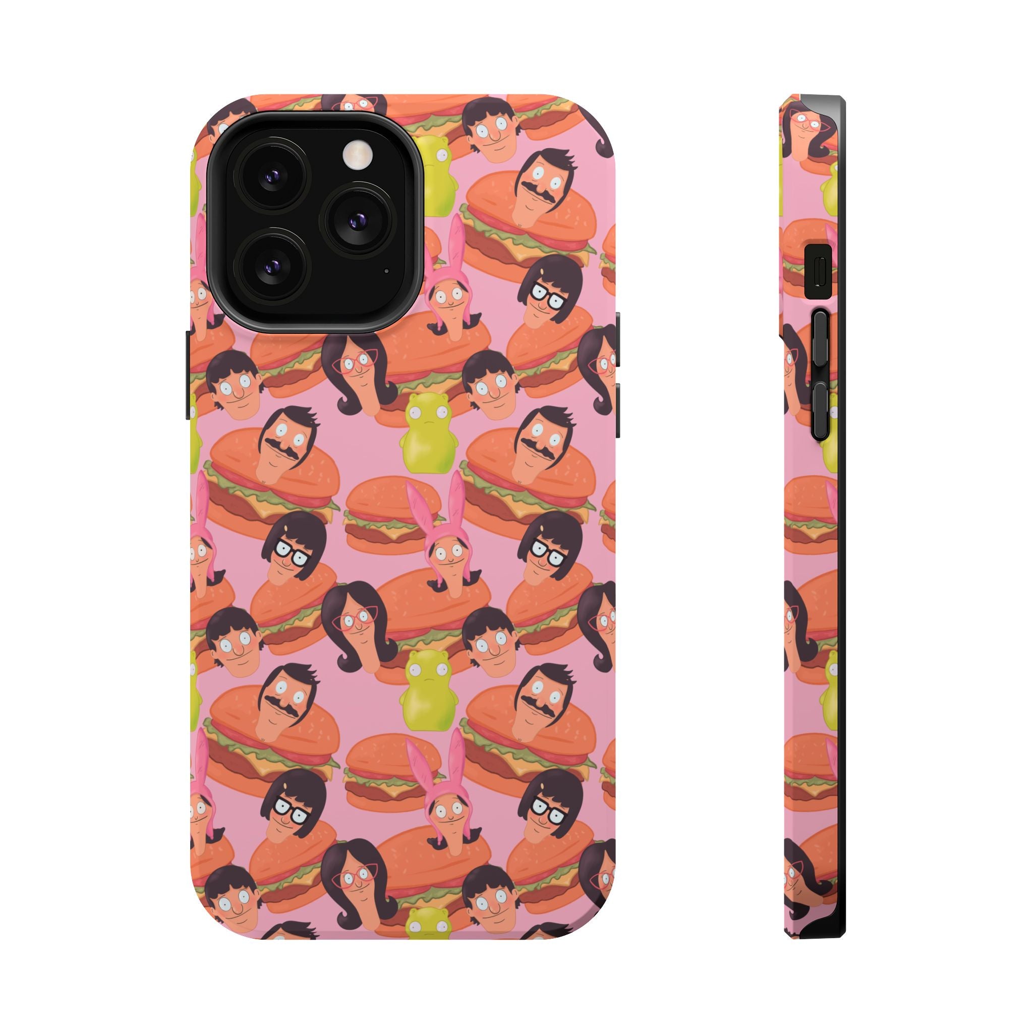 Belcher's Burger Time - Pink Magnetic Impact-Resistant iPhone Case