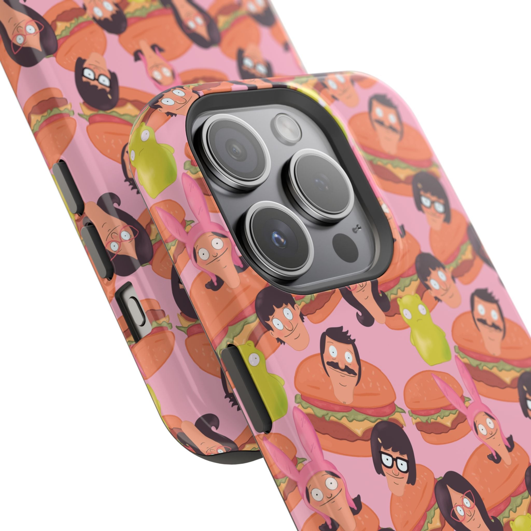 Belcher's Burger Time - Pink Magnetic Impact-Resistant iPhone Case