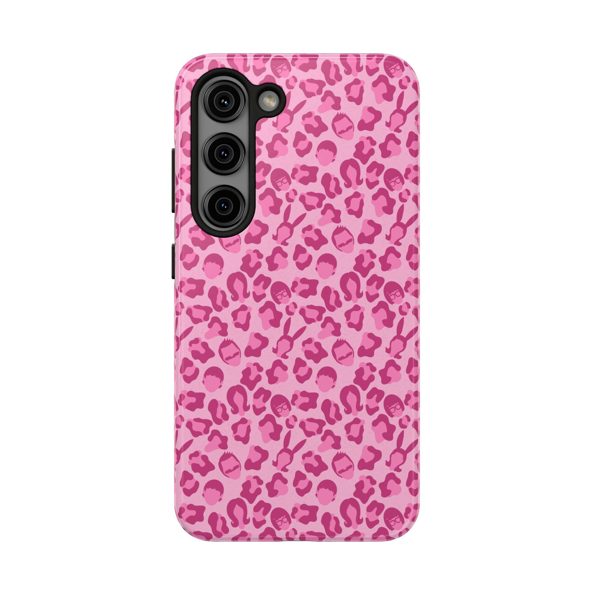 Pink Leopard Print Belchers Phone Case (iPhone, Samsung) Not MagSafe!